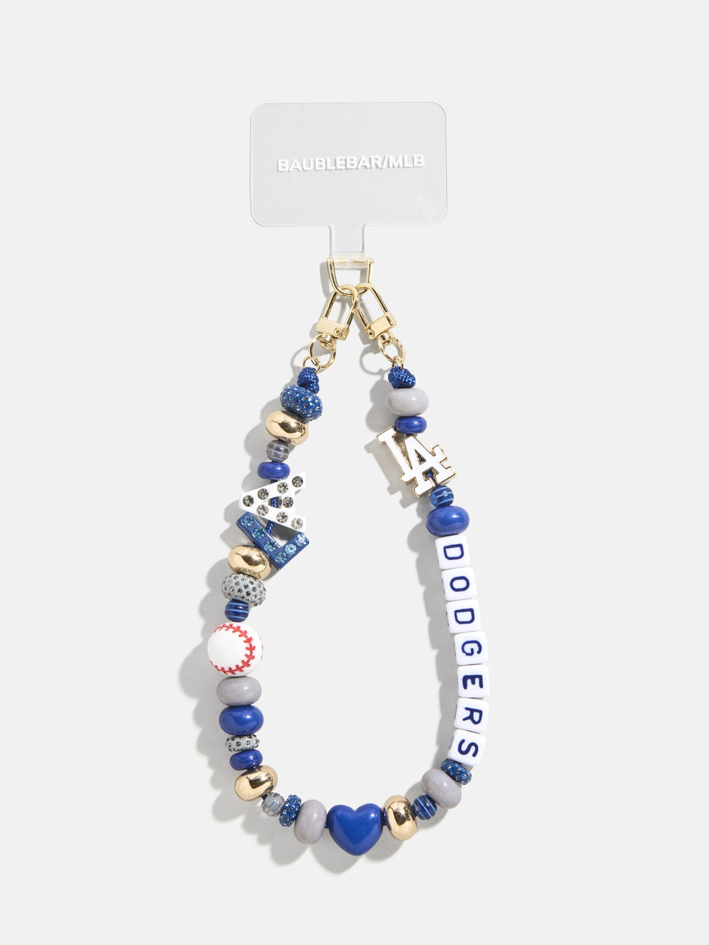 MLB Phone Charm - Los Angeles Dodgers