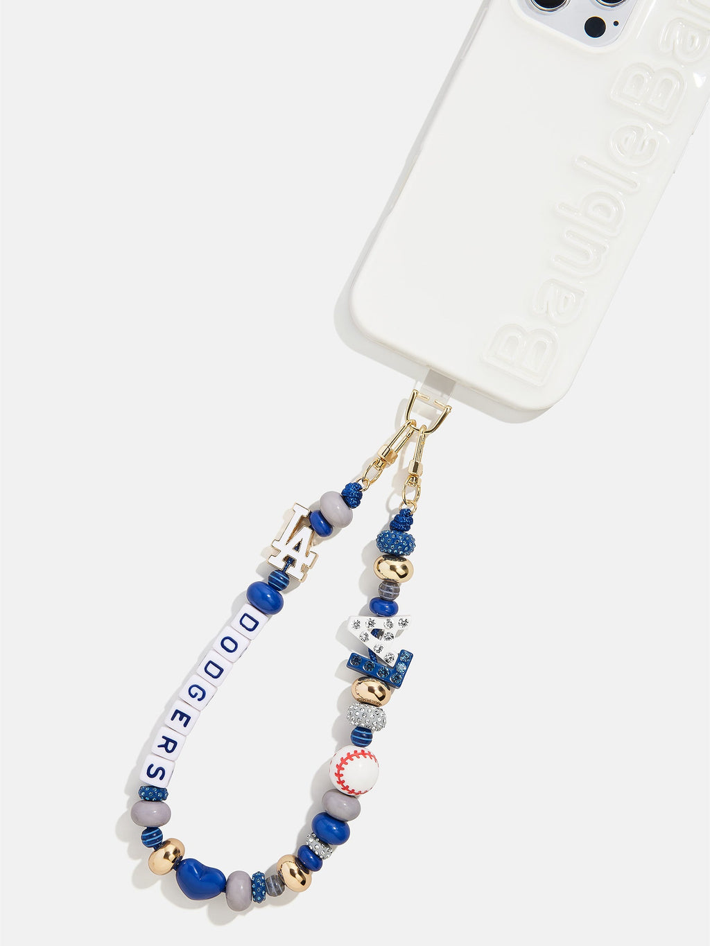 MLB Phone Charm - Los Angeles Dodgers