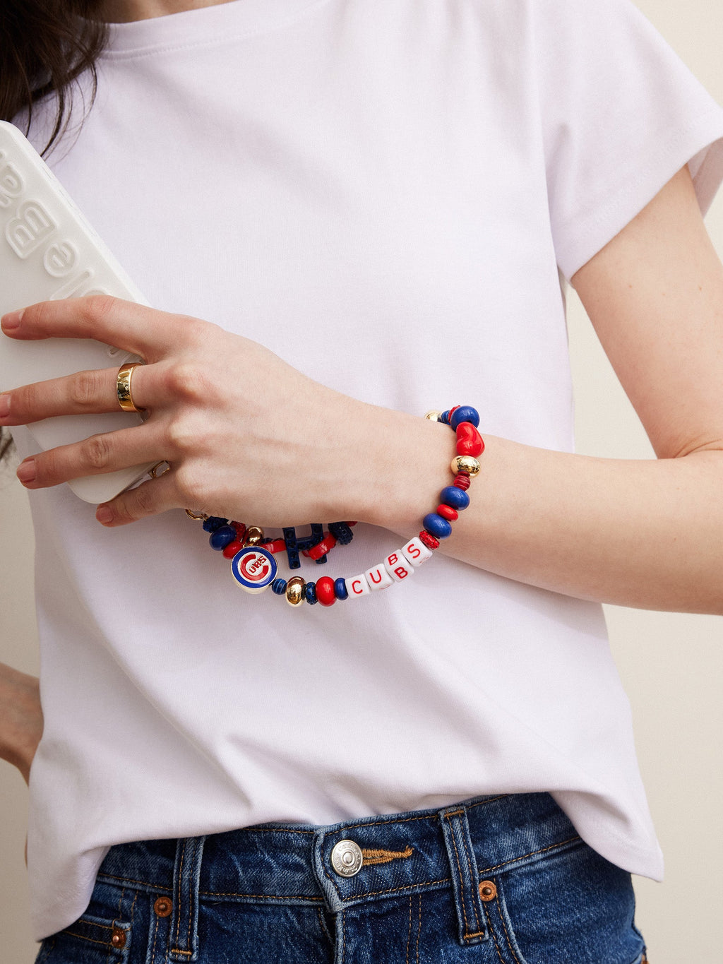 MLB Phone Charm - Chicago Cubs