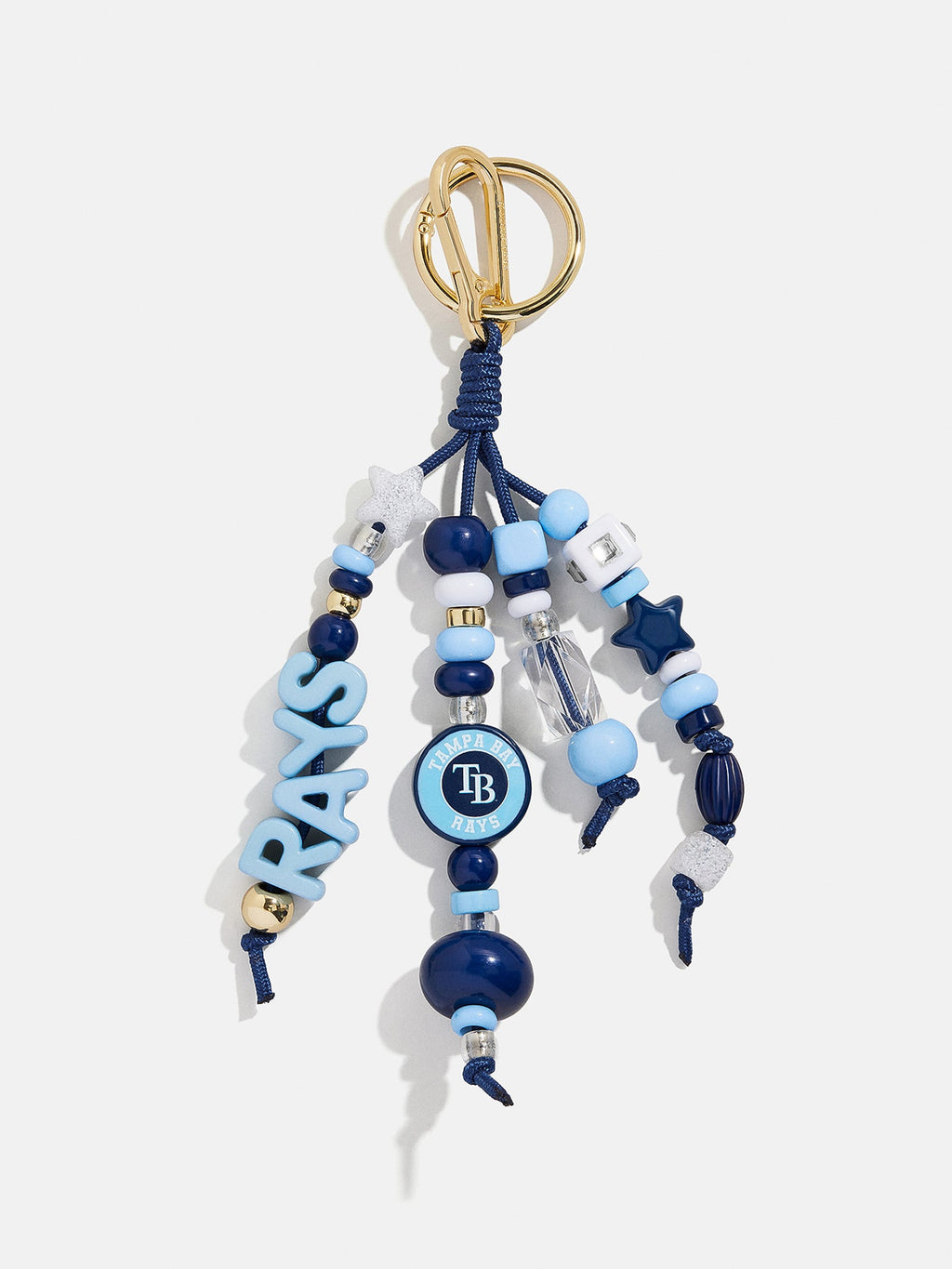 MLB Beaded Bag Charm - Tampa Bay Rays
