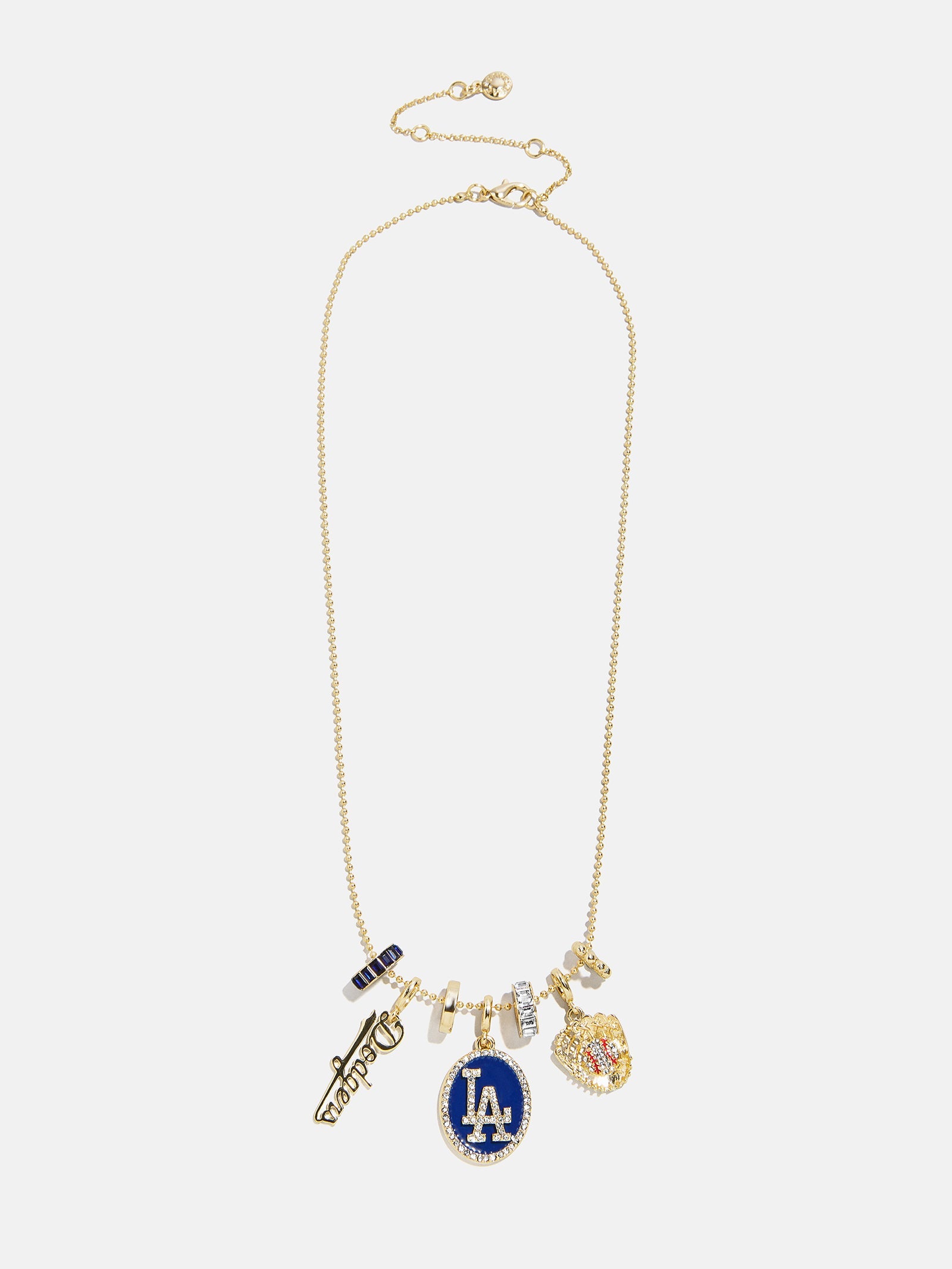MLB Charm Necklace - Los Angeles Dodgers
