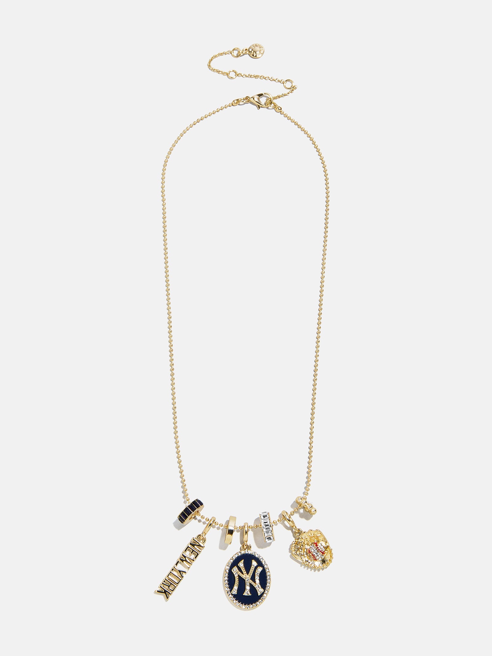 MLB Charm Necklace - New York Yankees