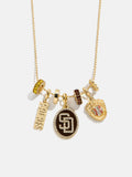 MLB Charm Necklace - San Diego Padres