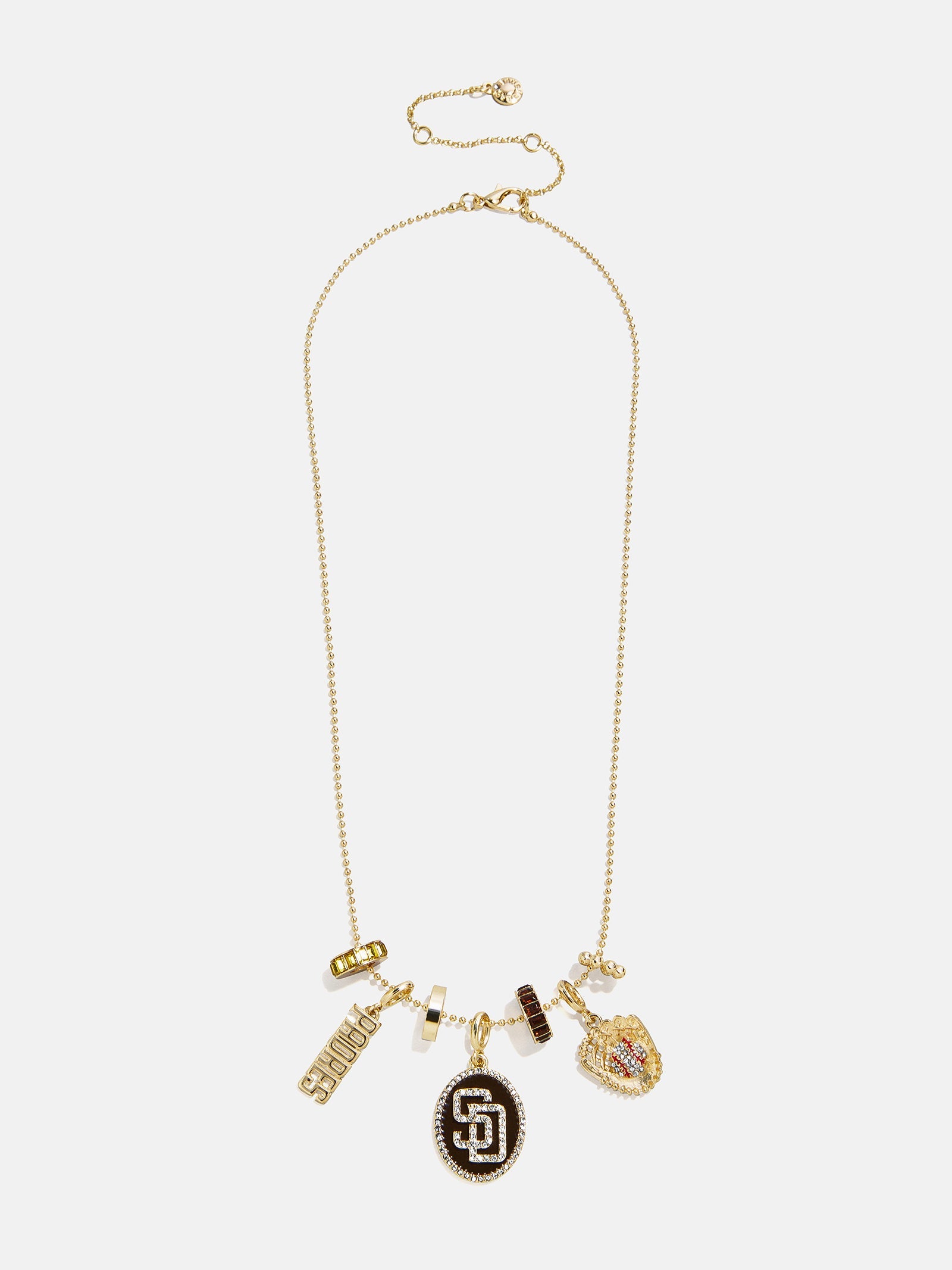 MLB Charm Necklace - San Diego Padres