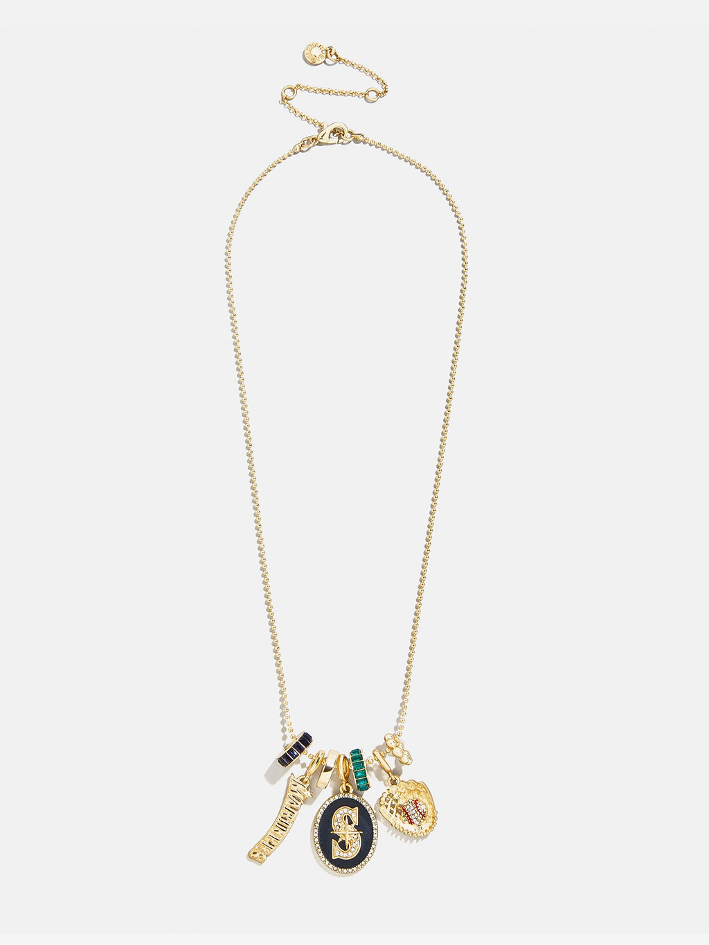 MLB Charm Necklace - Seattle Mariners