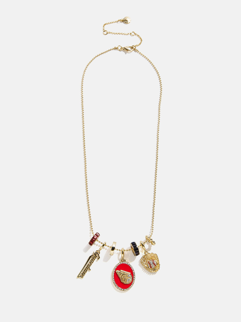 MLB Charm Necklace - Cleveland Guardians