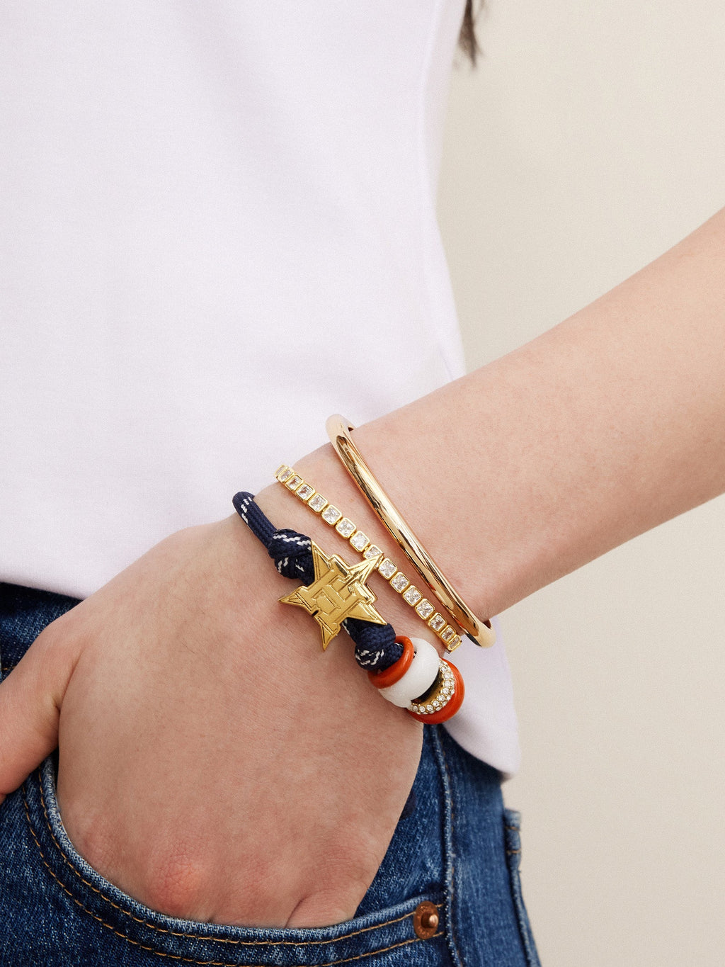 MLB Knotty Bracelet - Houston Astros