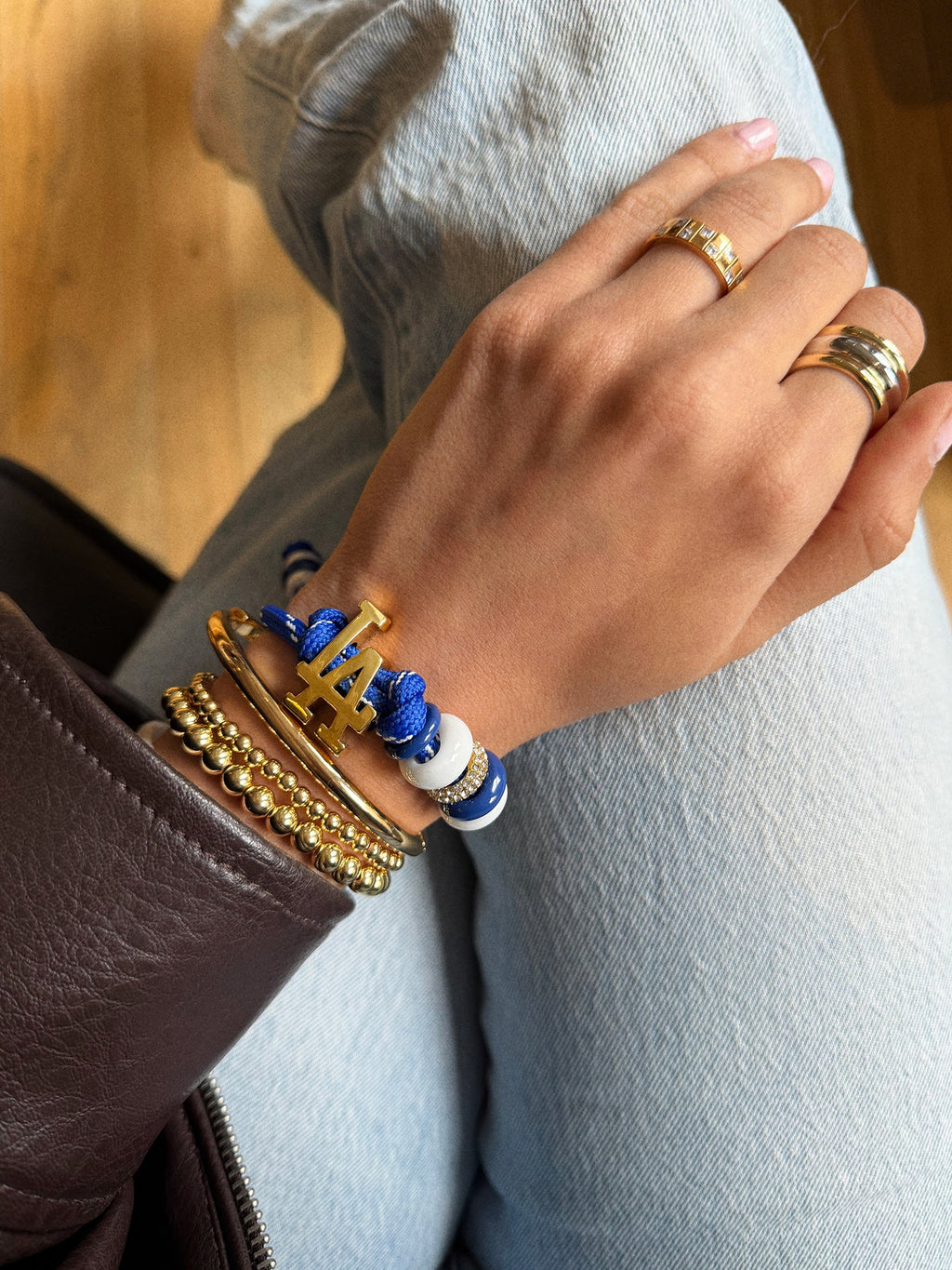 MLB Knotty Bracelet - Los Angeles Dodgers