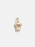 Jersey Custom Cluster Charm - Purple