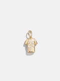 Jersey Custom Cluster Charm - White