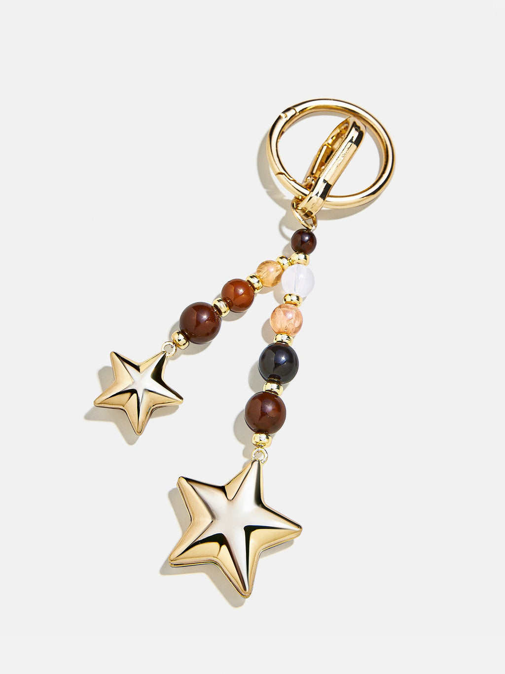 Starstruck Bag Charm - Gold/Brown