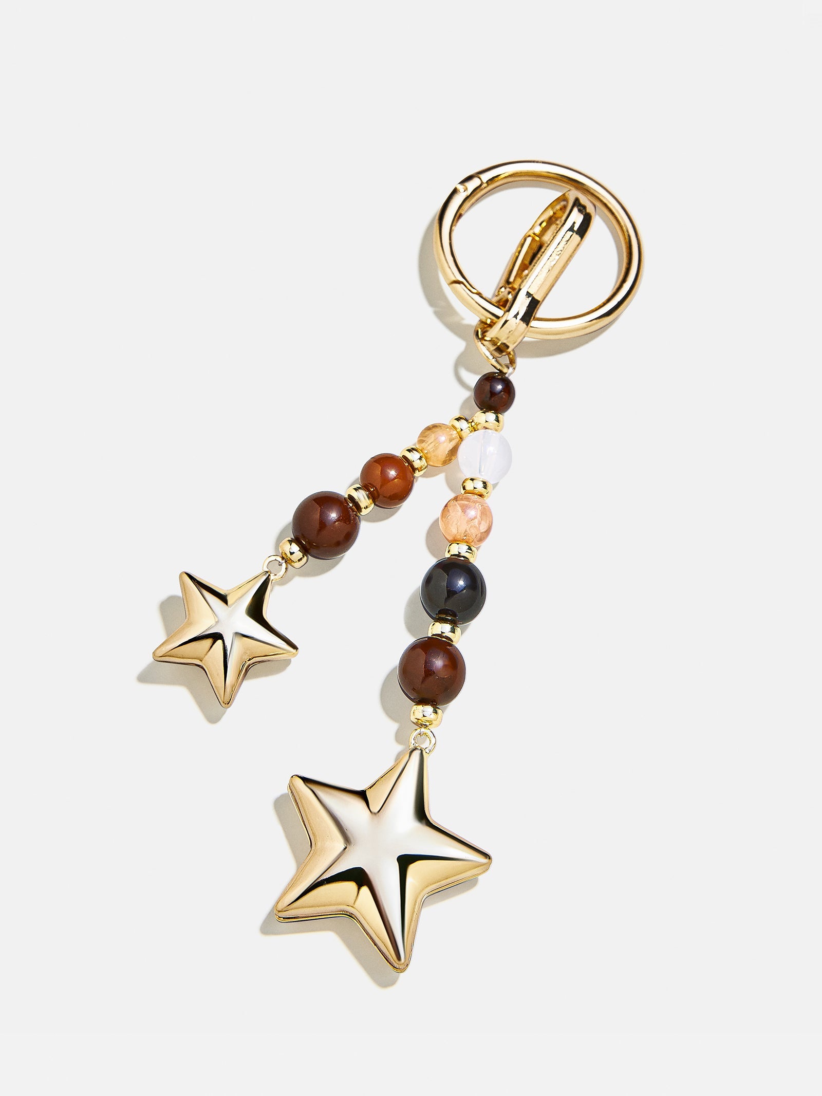 Starstruck Bag Charm - Gold/Brown