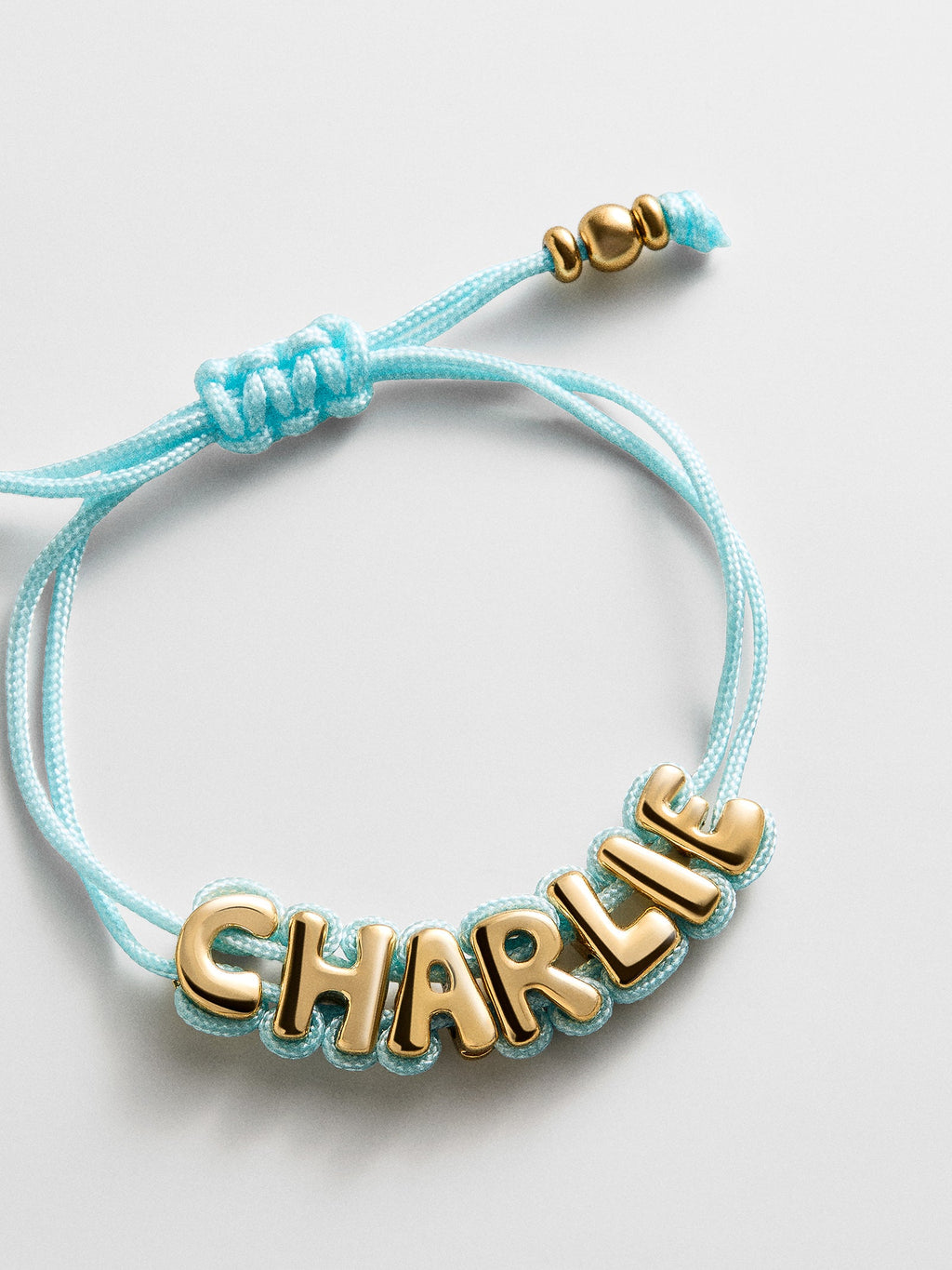 Wrapped Up Bubble Waterproof Custom Cord Bracelet - Turquoise