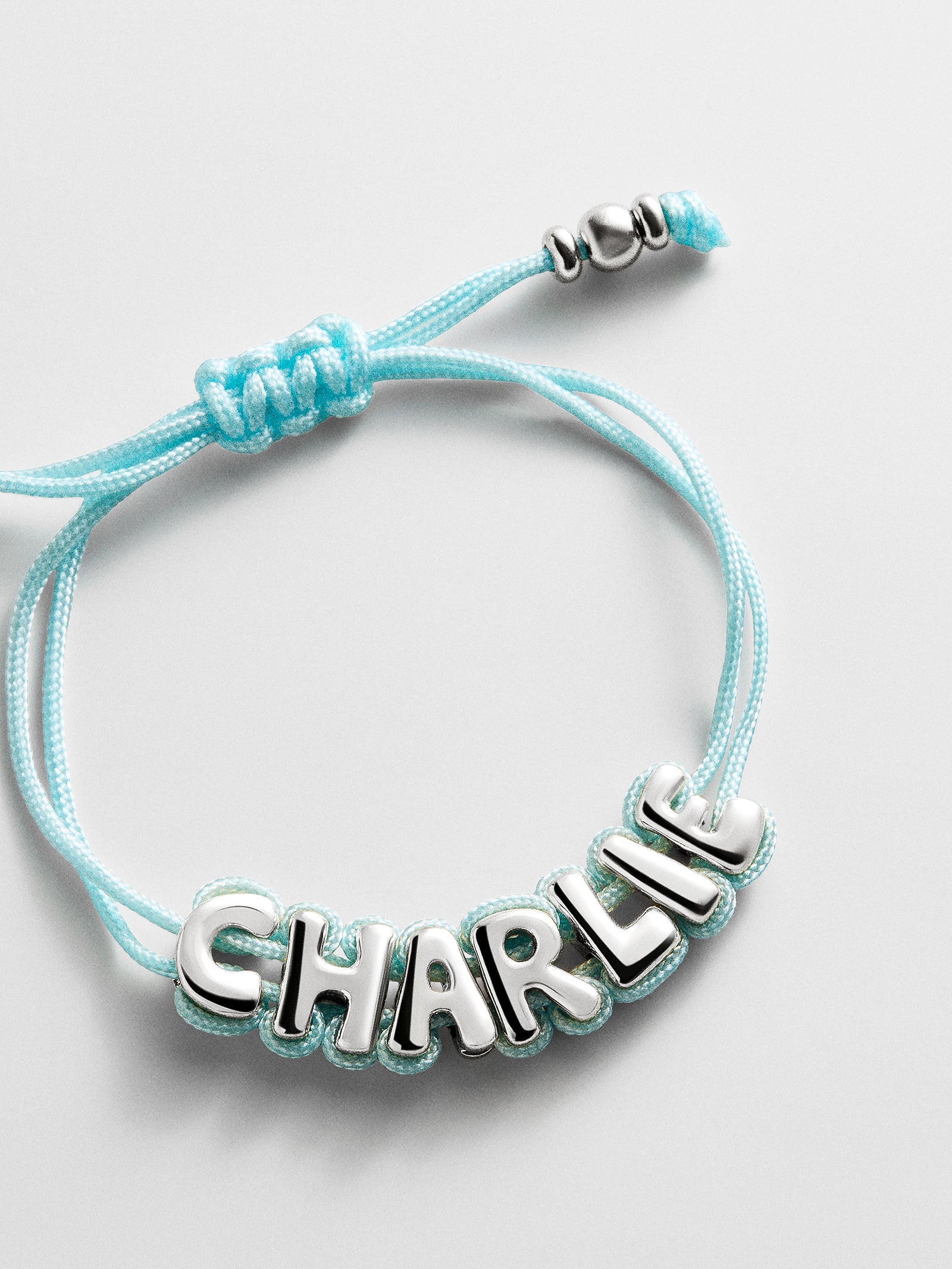 Wrapped Up Bubble Waterproof Custom Cord Bracelet - Turquoise