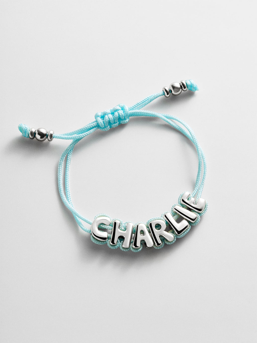 Wrapped Up Bubble Waterproof Custom Cord Bracelet - Turquoise