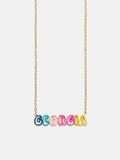 Color Me Mine Kids’ Custom Nameplate Necklace - Multi