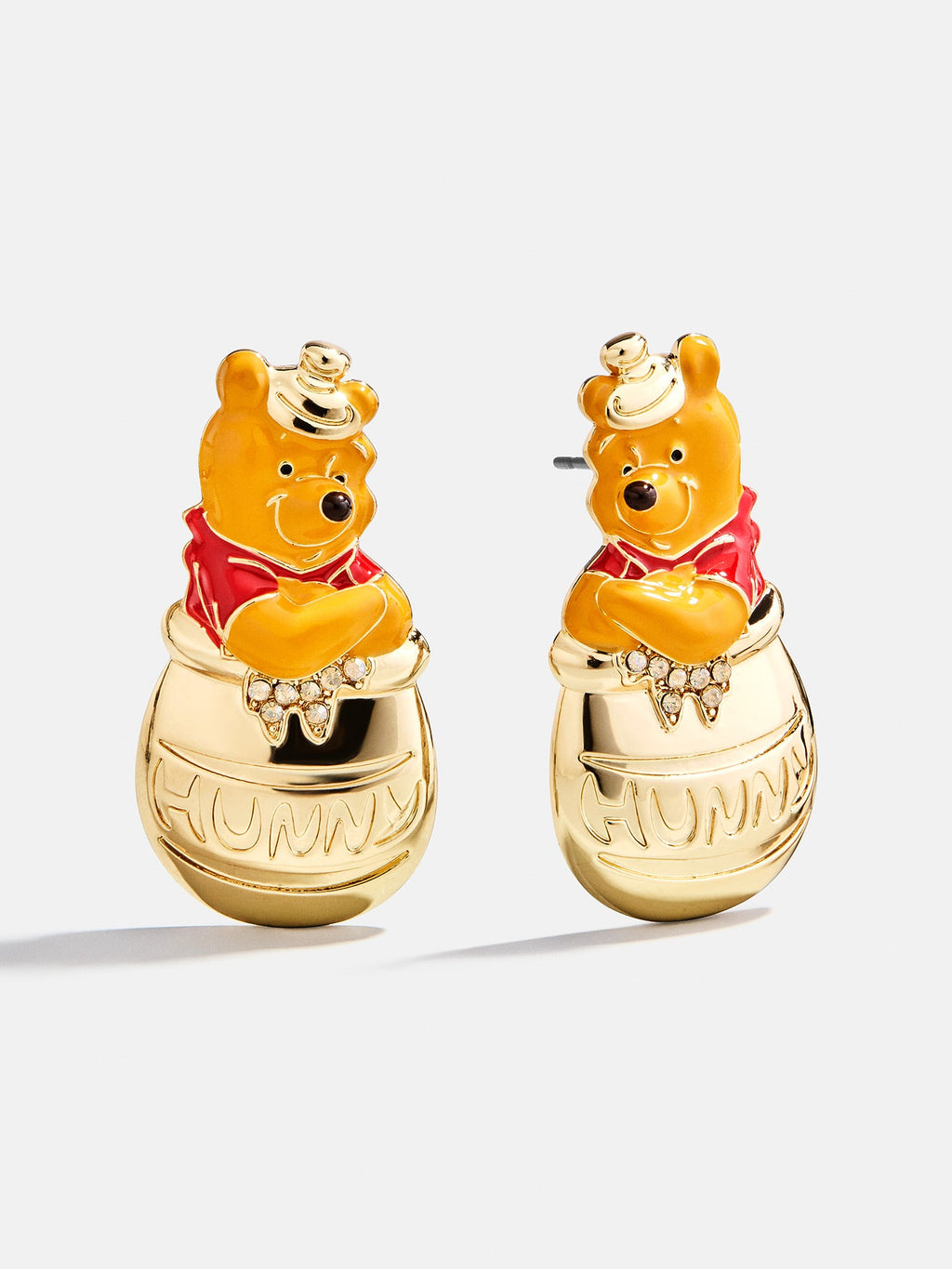 Disney Winnie the Pooh Hunny Statement Earrings - Gold