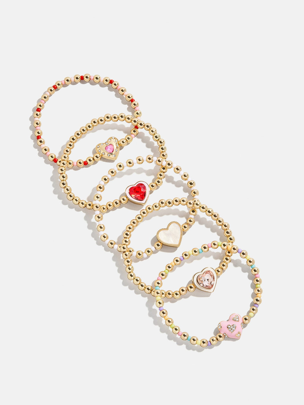 Love Stack Kids' Heart Bracelet Set - Heart