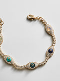 Iris Evil Eye Tennis Bracelet - Iris Evil Eye
