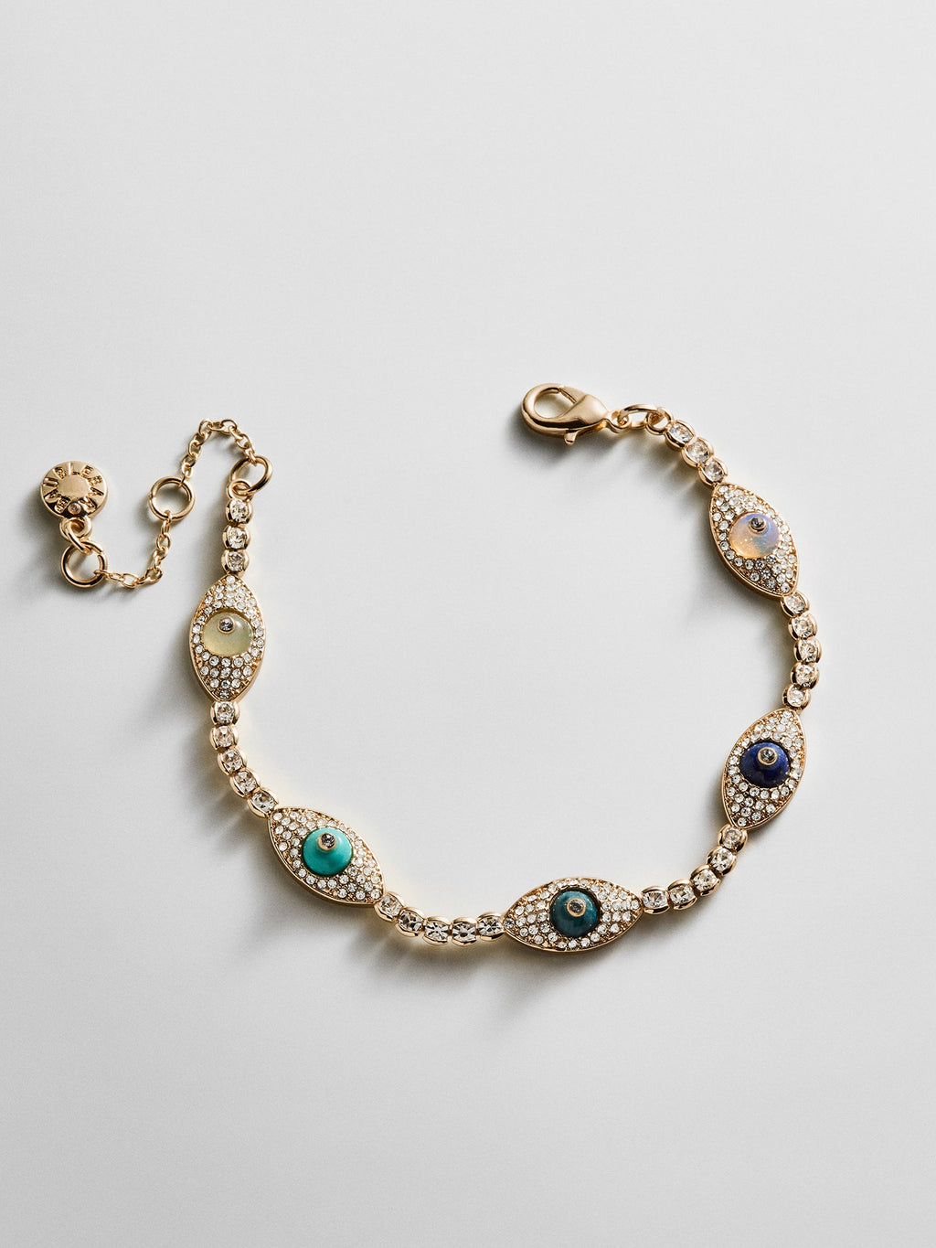 Iris Evil Eye Tennis Bracelet - Iris Evil Eye