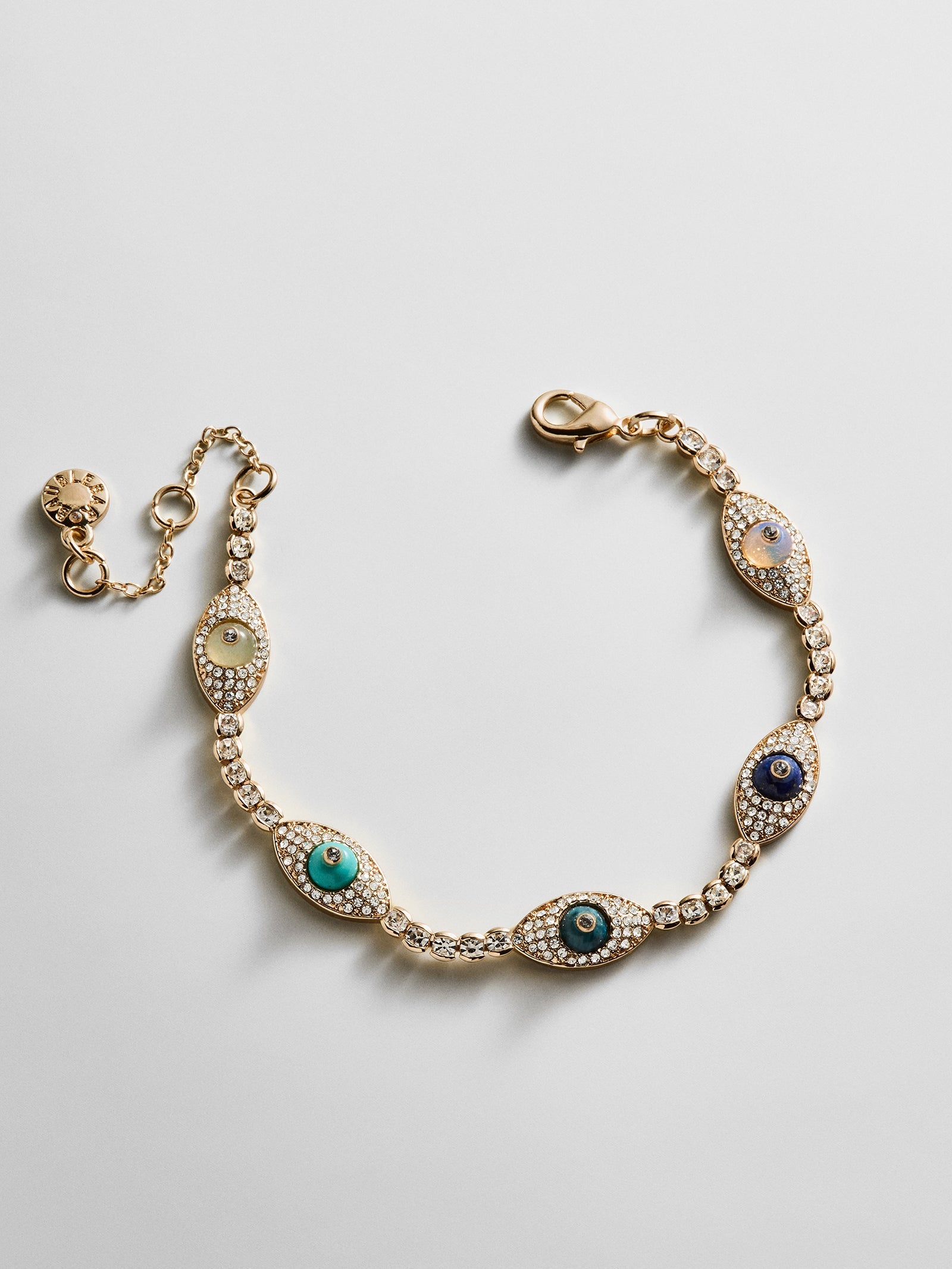 Iris Evil Eye Tennis Bracelet - Iris Evil Eye