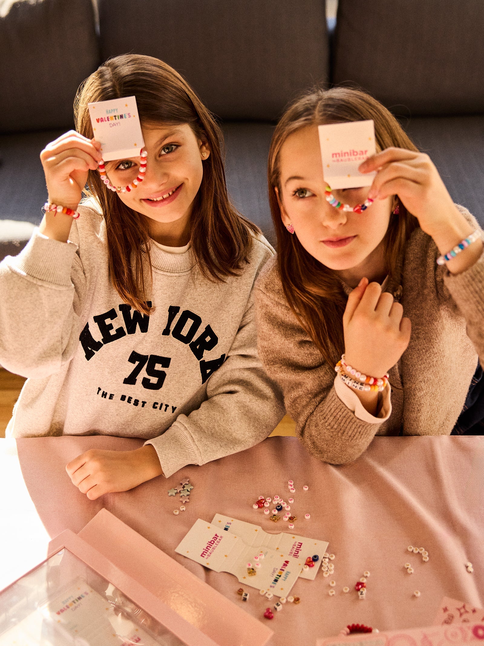 Kids’ DIY Valentine Bracelet Craft Kit - Valentine Bracelet DIY Kit