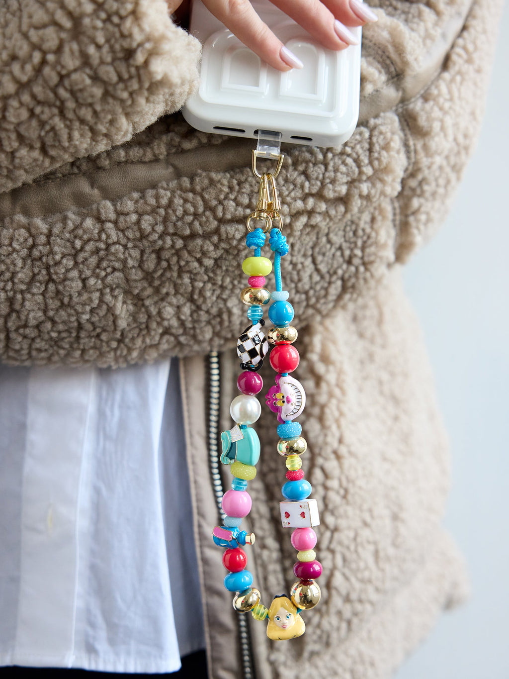 Disney Alice in Wonderland Phone Charm - Disney Alice in Wonderland Phone Charm
