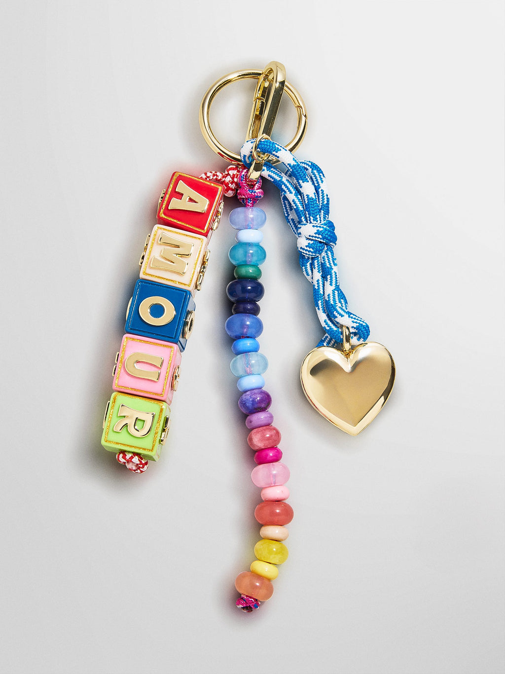 That's Amore Heart Bag Charm - Multi