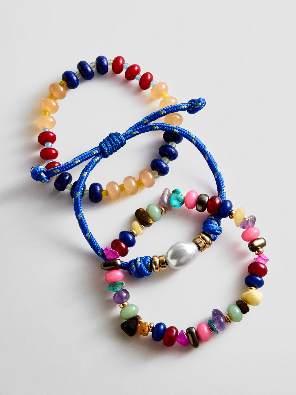 Bold Type Bracelet Set - Bold Type Bracelet Set