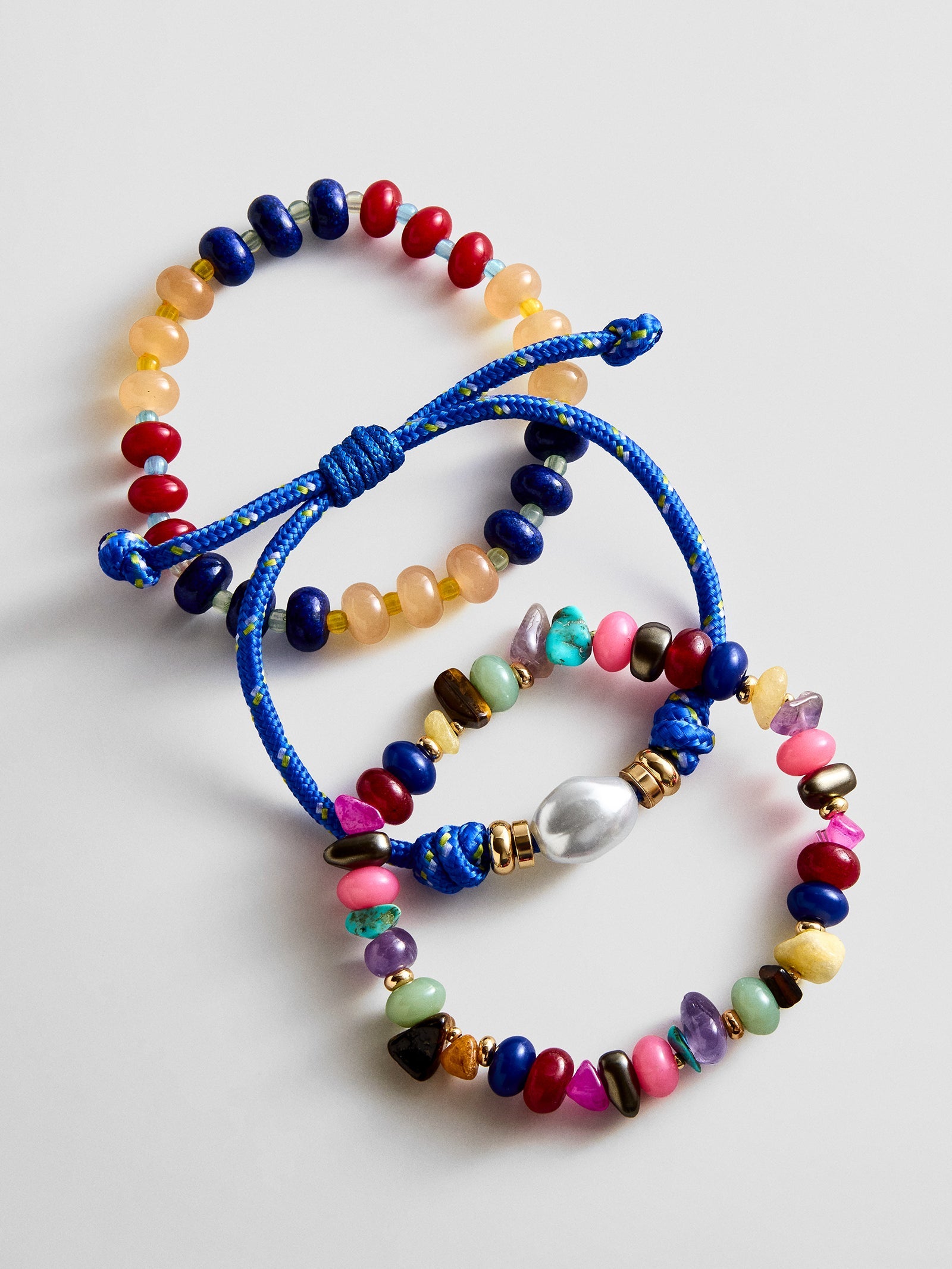 Bold Type Bracelet Set - Bold Type Bracelet Set