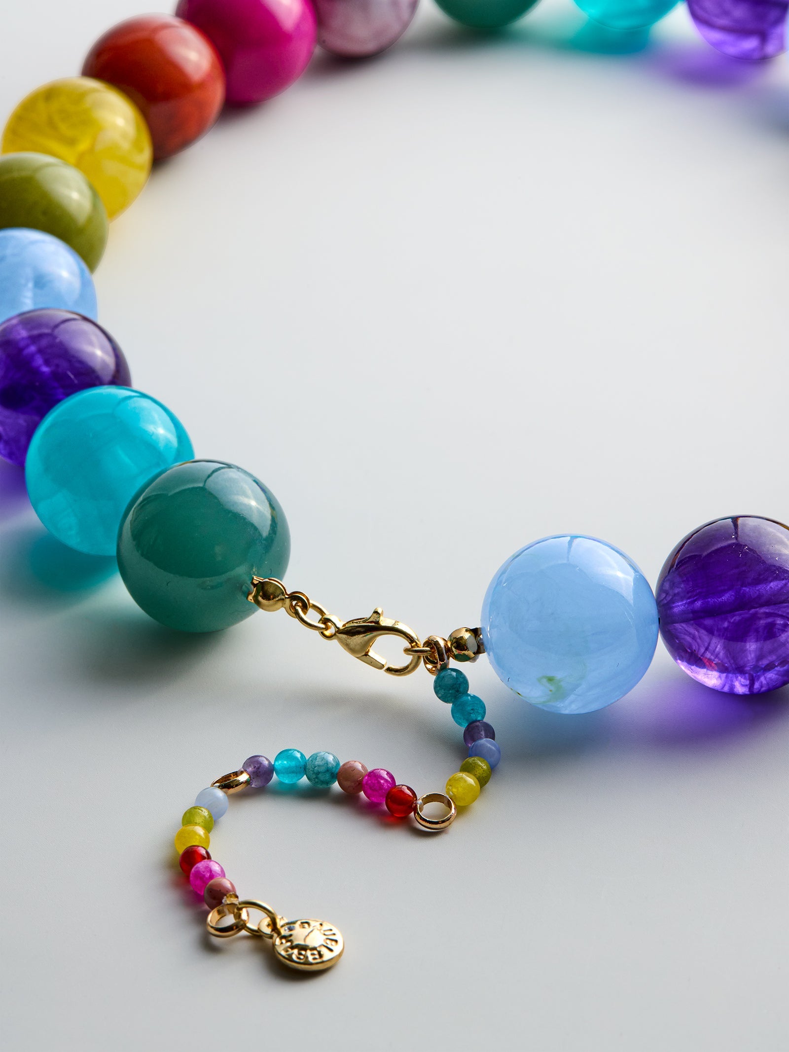 Jane Beaded Necklace - Multi Bead