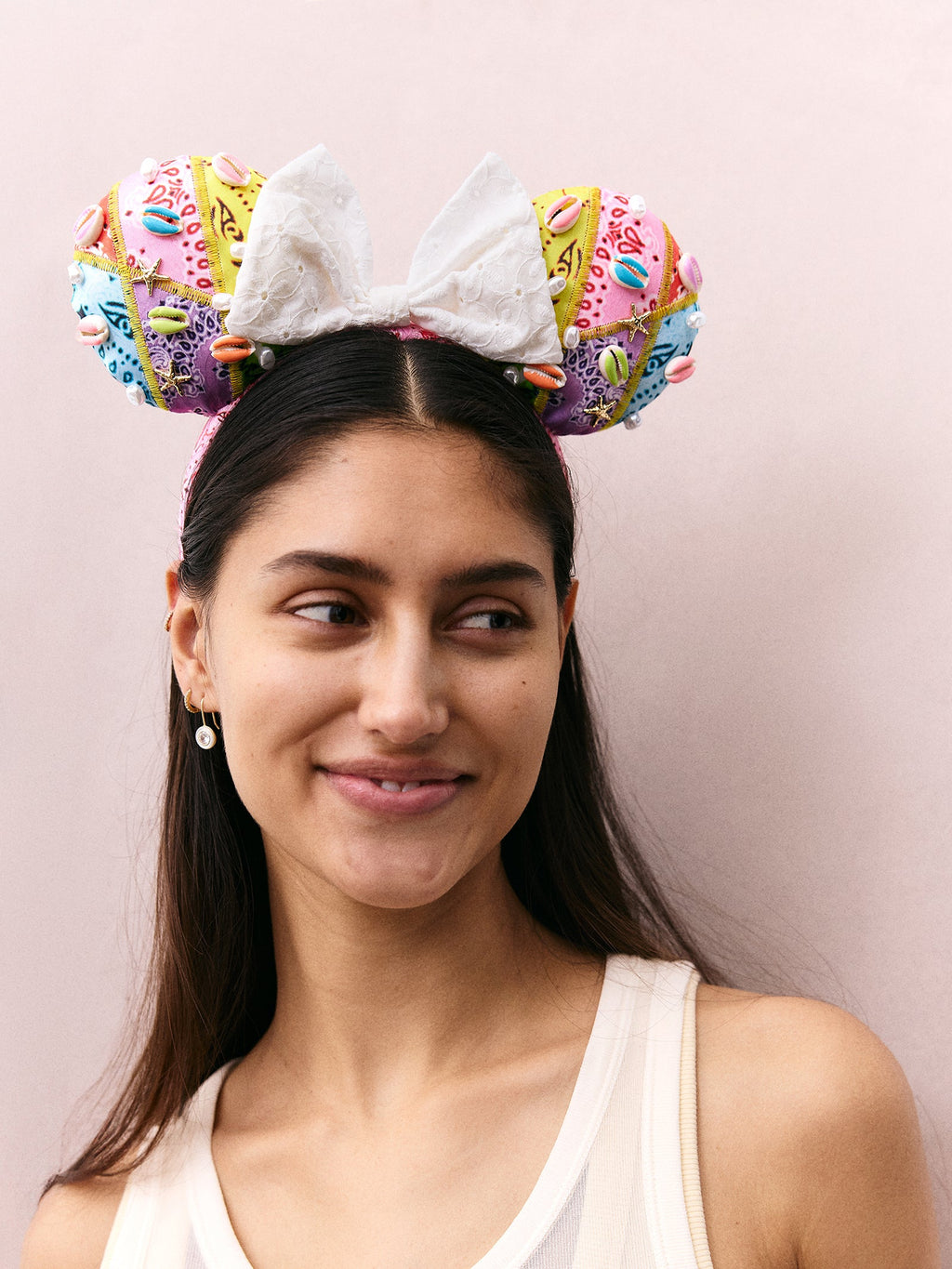 Disney Minnie Mouse Bandana Ears Headband - Minnie Mouse Bandana Ears