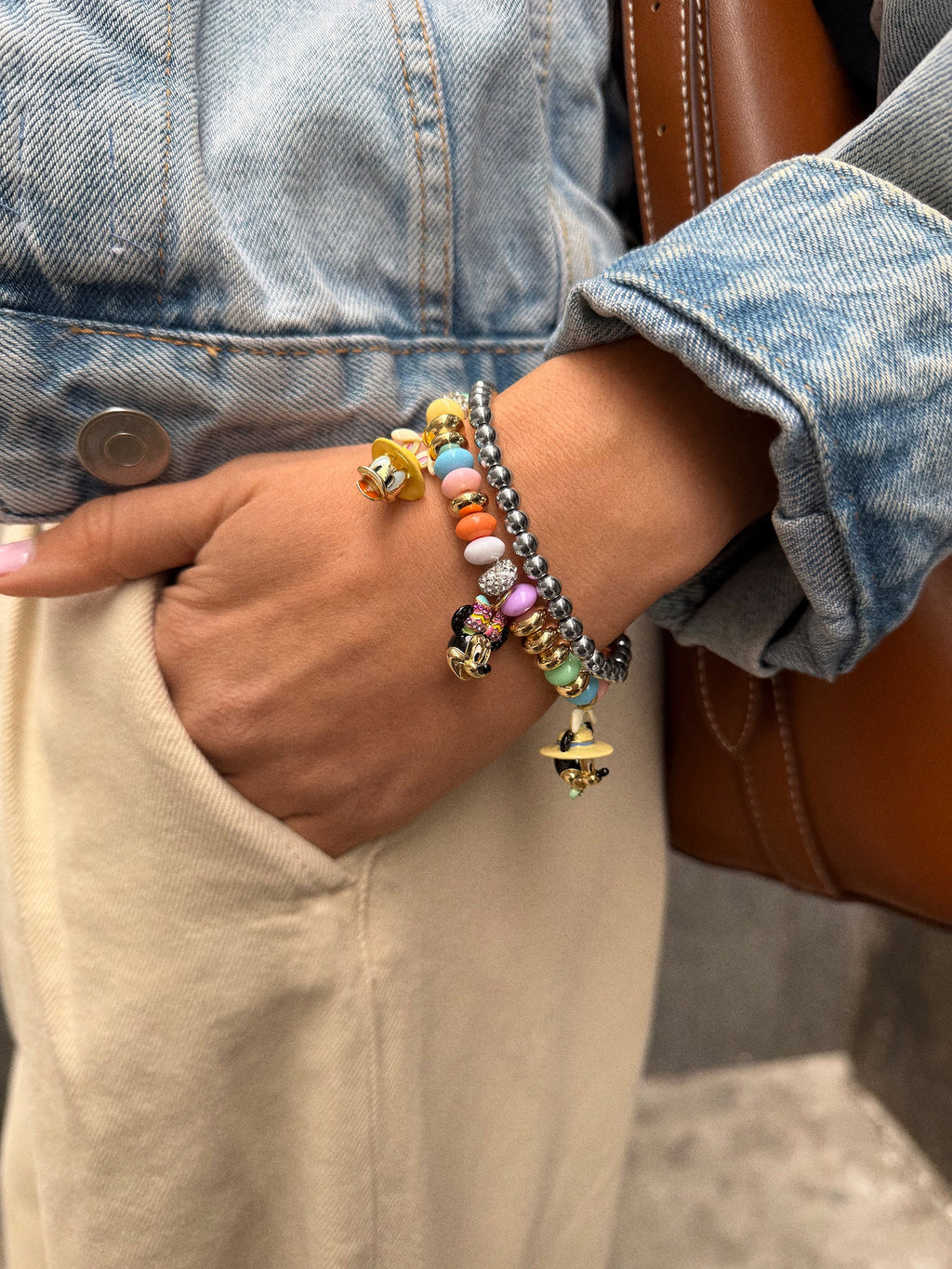 Disney Easter Charm Bracelet - Multi