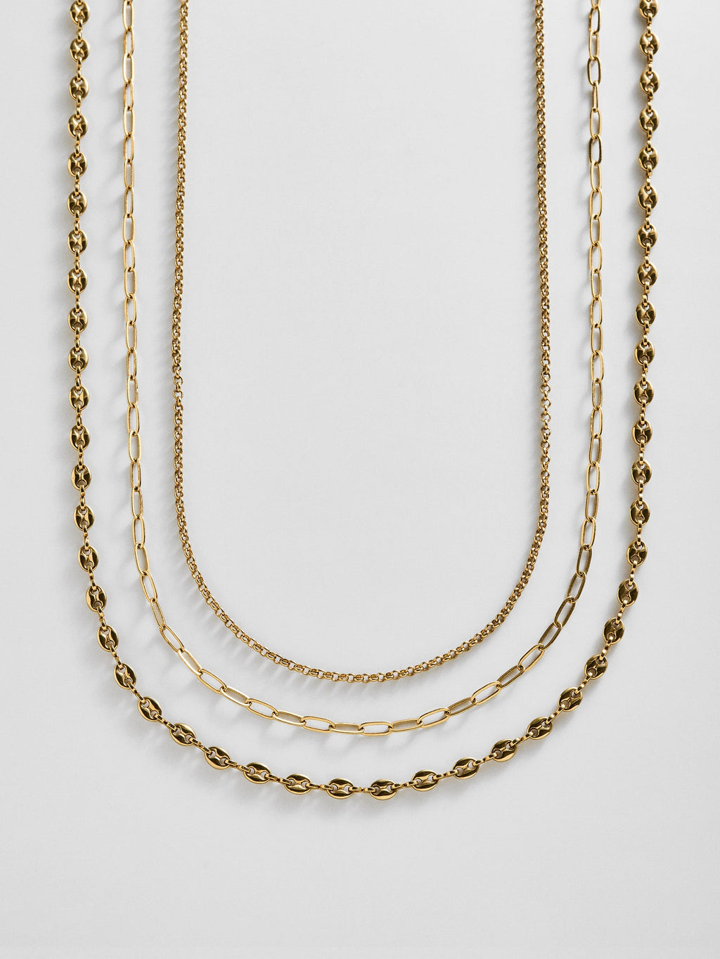 Taylor Waterproof Necklace Set - Gold