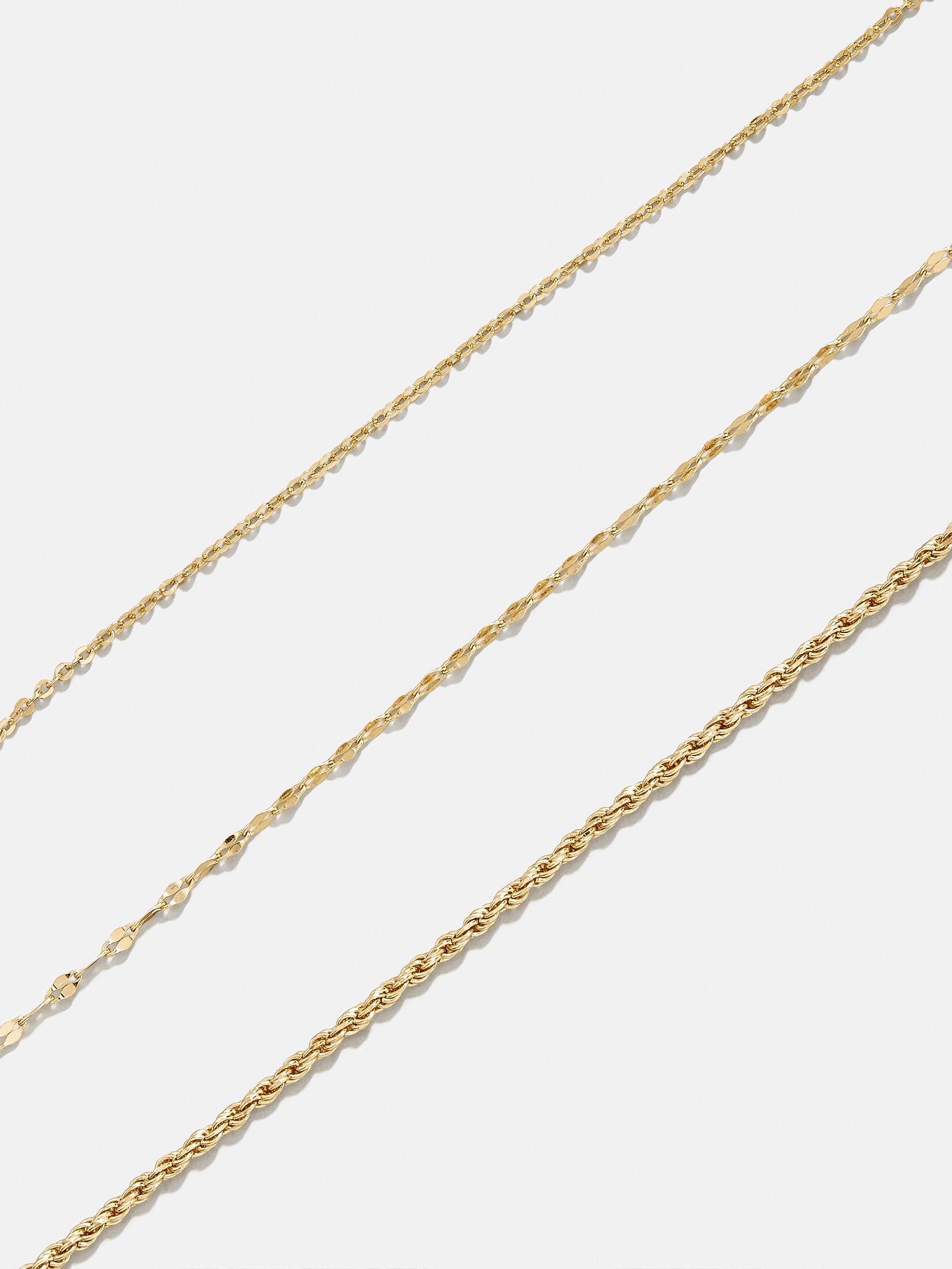 Emma 14K Gold Layered Necklace - Emma 14K Gold Layered Necklace
