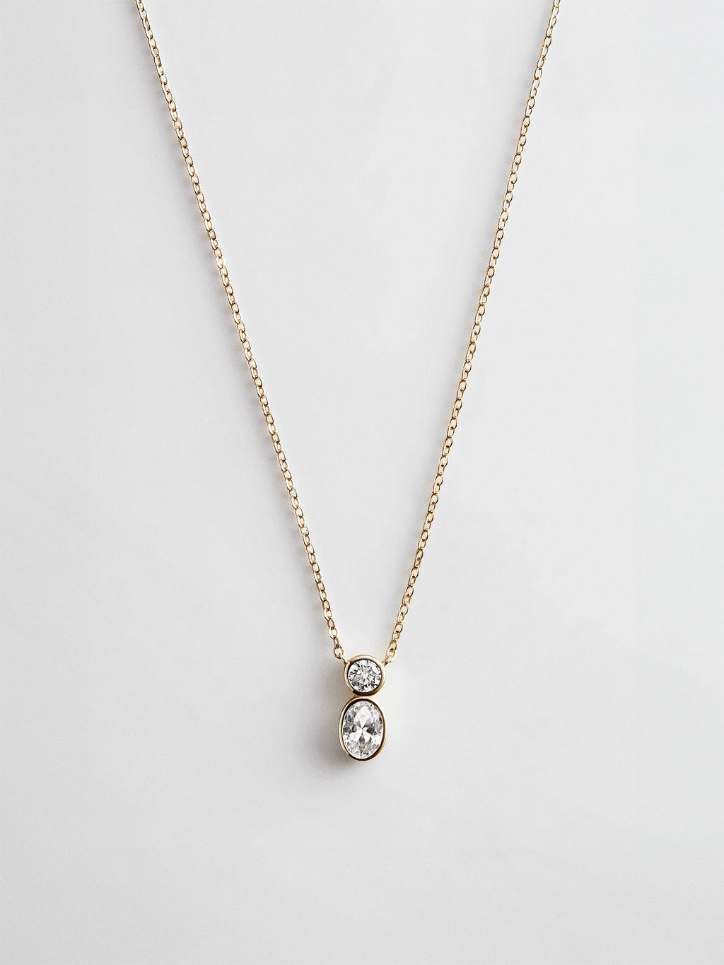 Marysol 14K Gold Necklace - Gold/Pavé