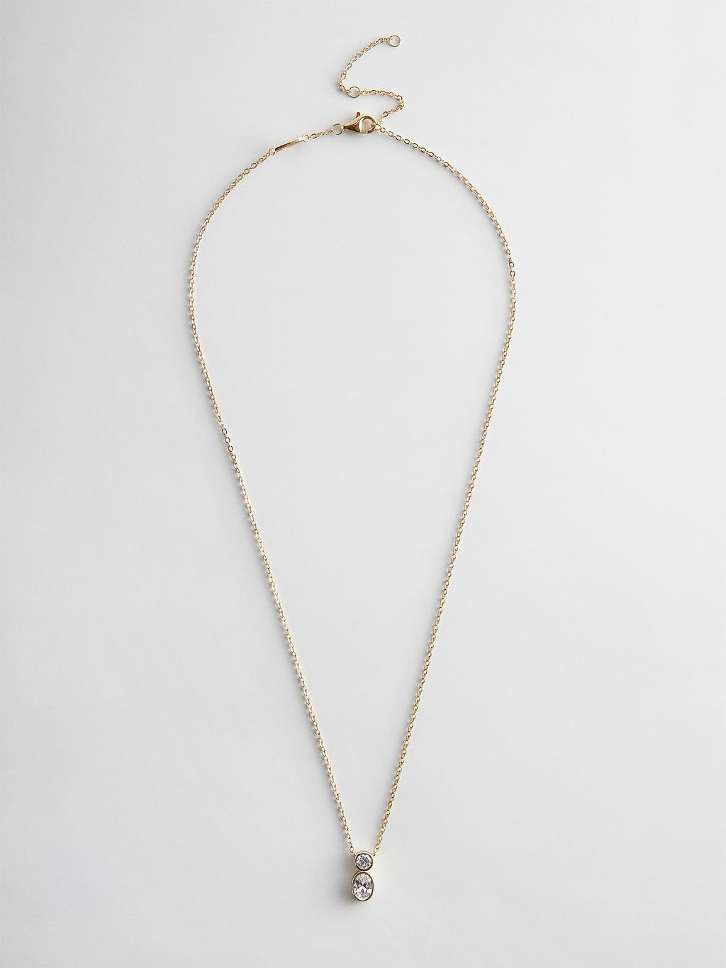 Marysol 14K Gold Necklace - Gold/Pavé