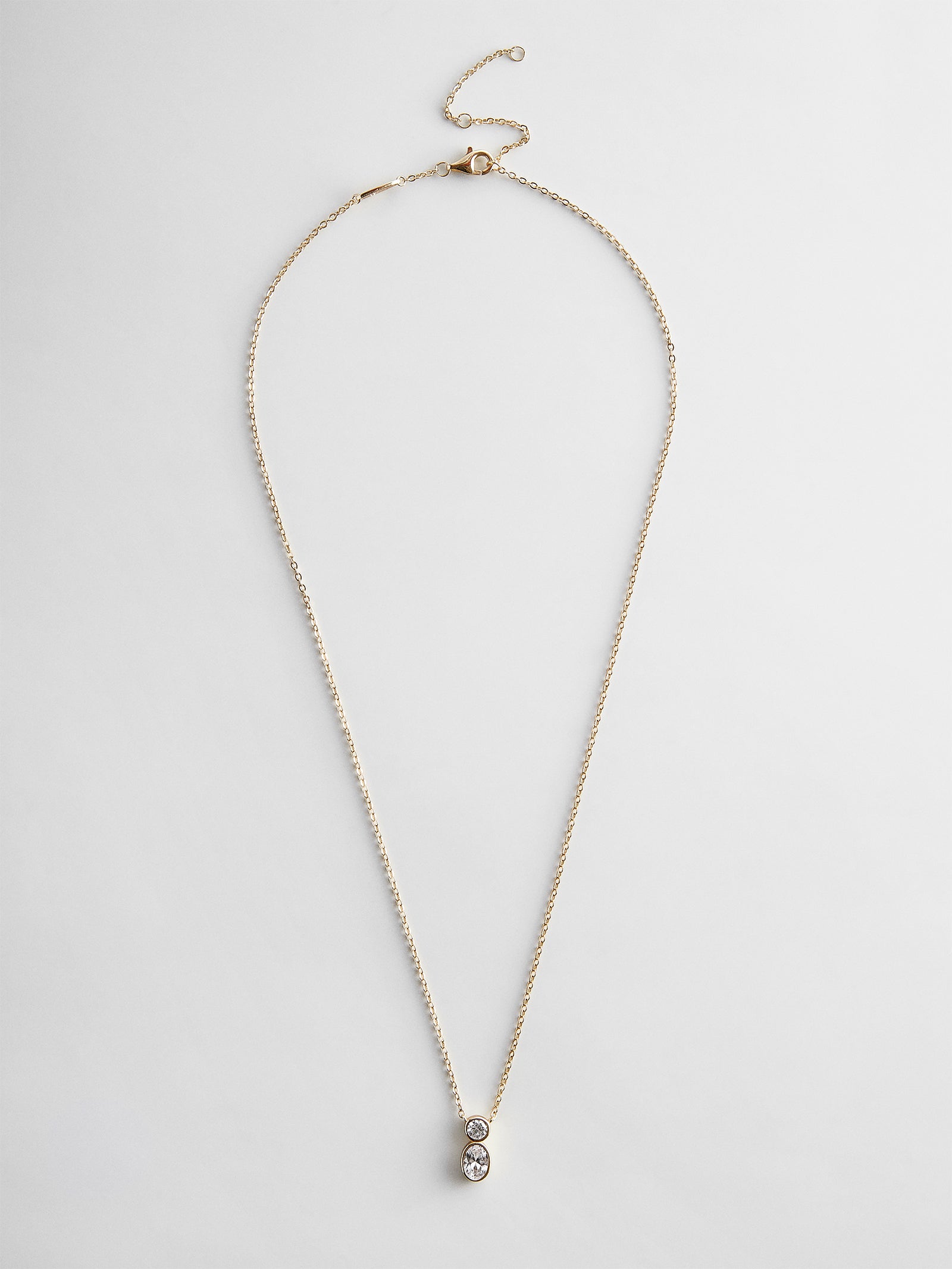 Marysol 14K Gold Necklace - Gold/Pavé