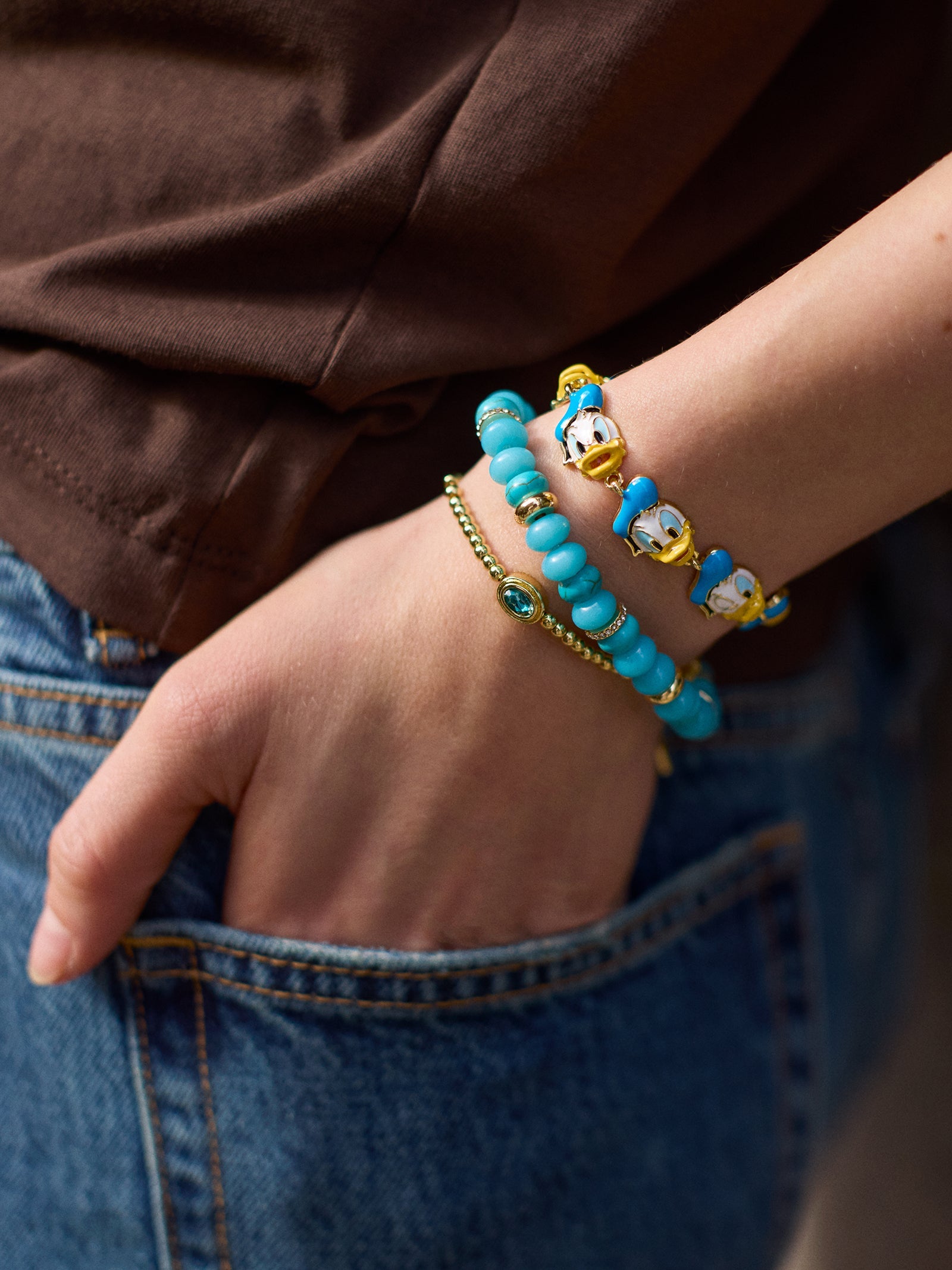 Disney Donald Duck Repeating Bracelet - Donald Duck