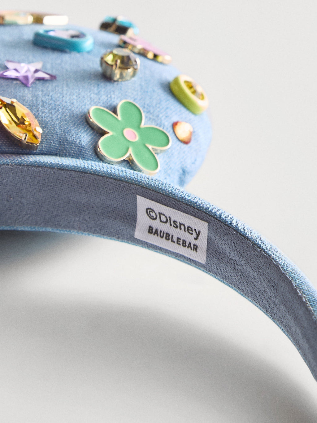 Disney Minnie Mouse Denim Ears Headband - Minnie Mouse Denim Ears