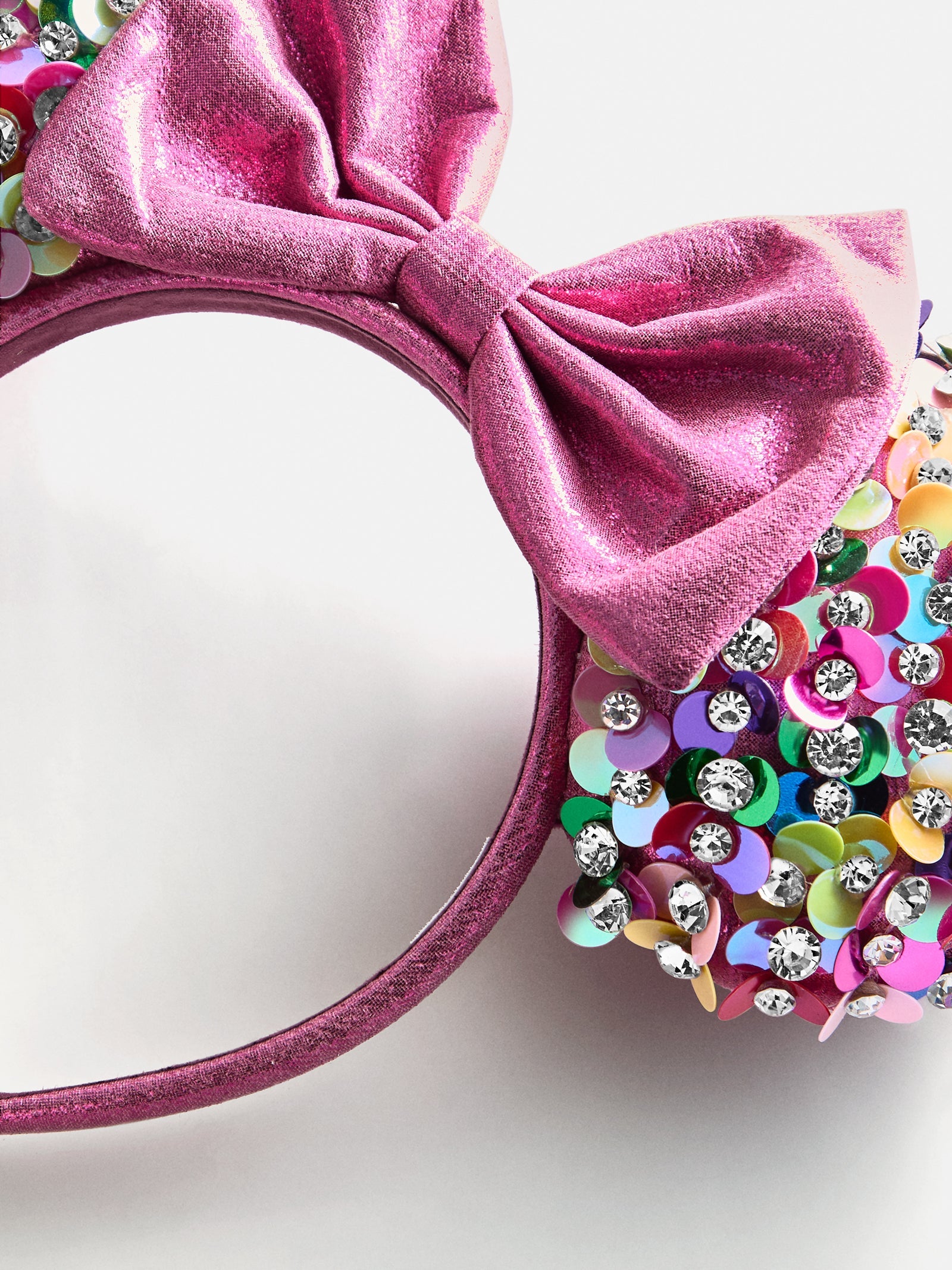 Disney Minnie Mouse Sequin Ears Headband - Minnie Mouse Sequin Ears