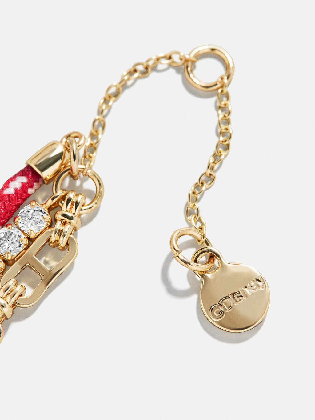 Disney Mickey Mouse Layered Bracelet - Gold/Red