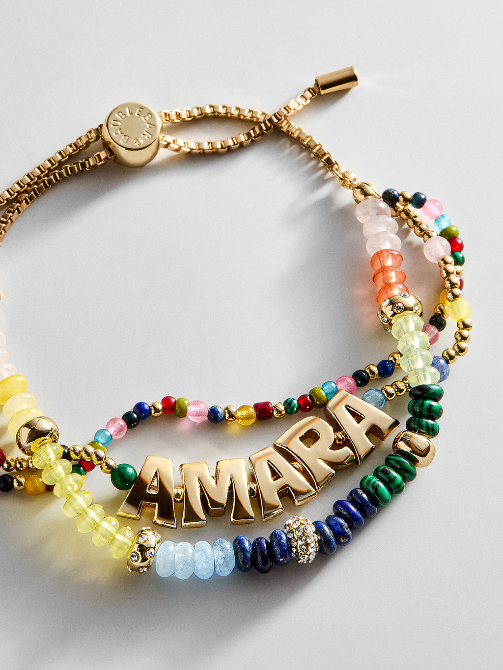 Rowan Semi-Precious Custom Layered Bracelet - Barcelona
