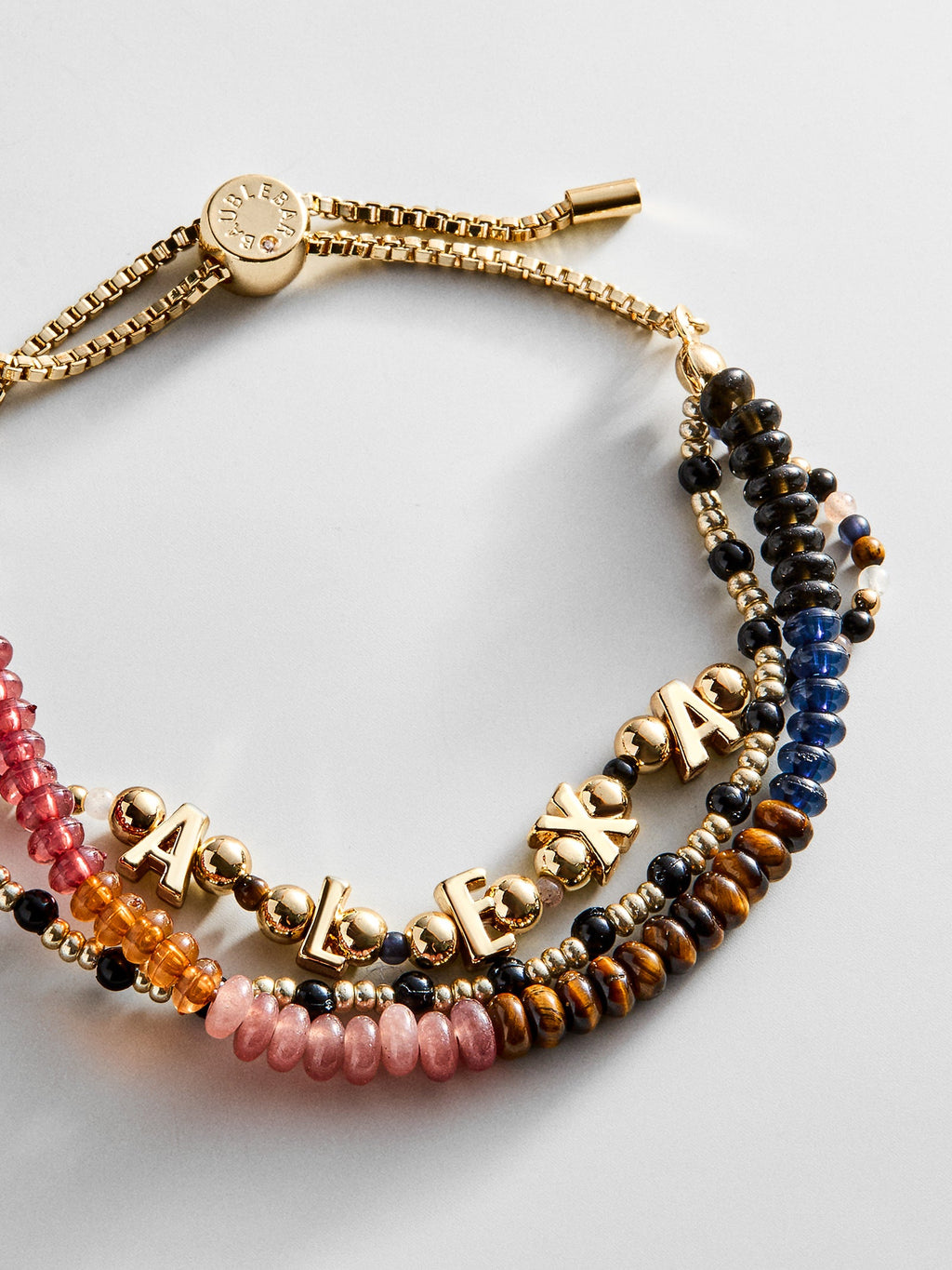 Rowan Semi-Precious Custom Layered Bracelet - Bali