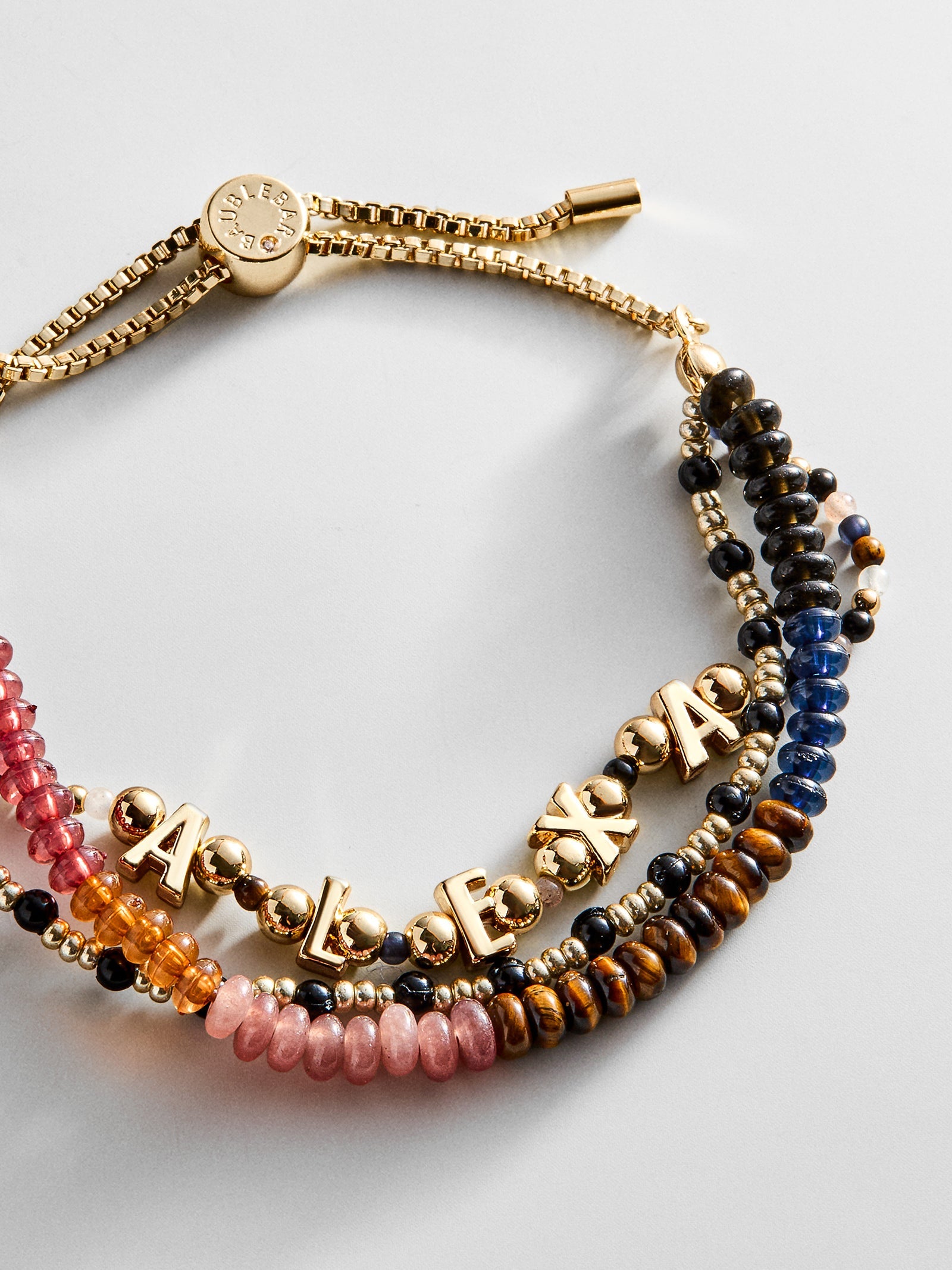 Rowan Semi-Precious Custom Layered Bracelet - Bali