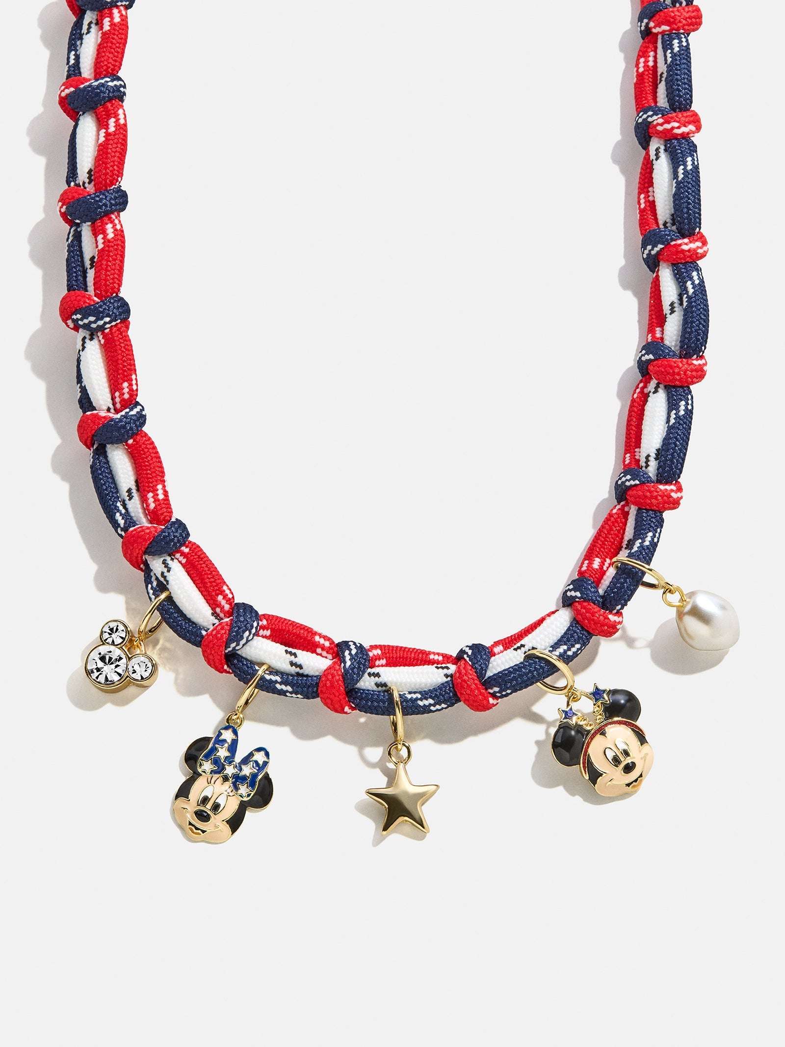 Disney Americana Charm Necklace - Red/White/Blue