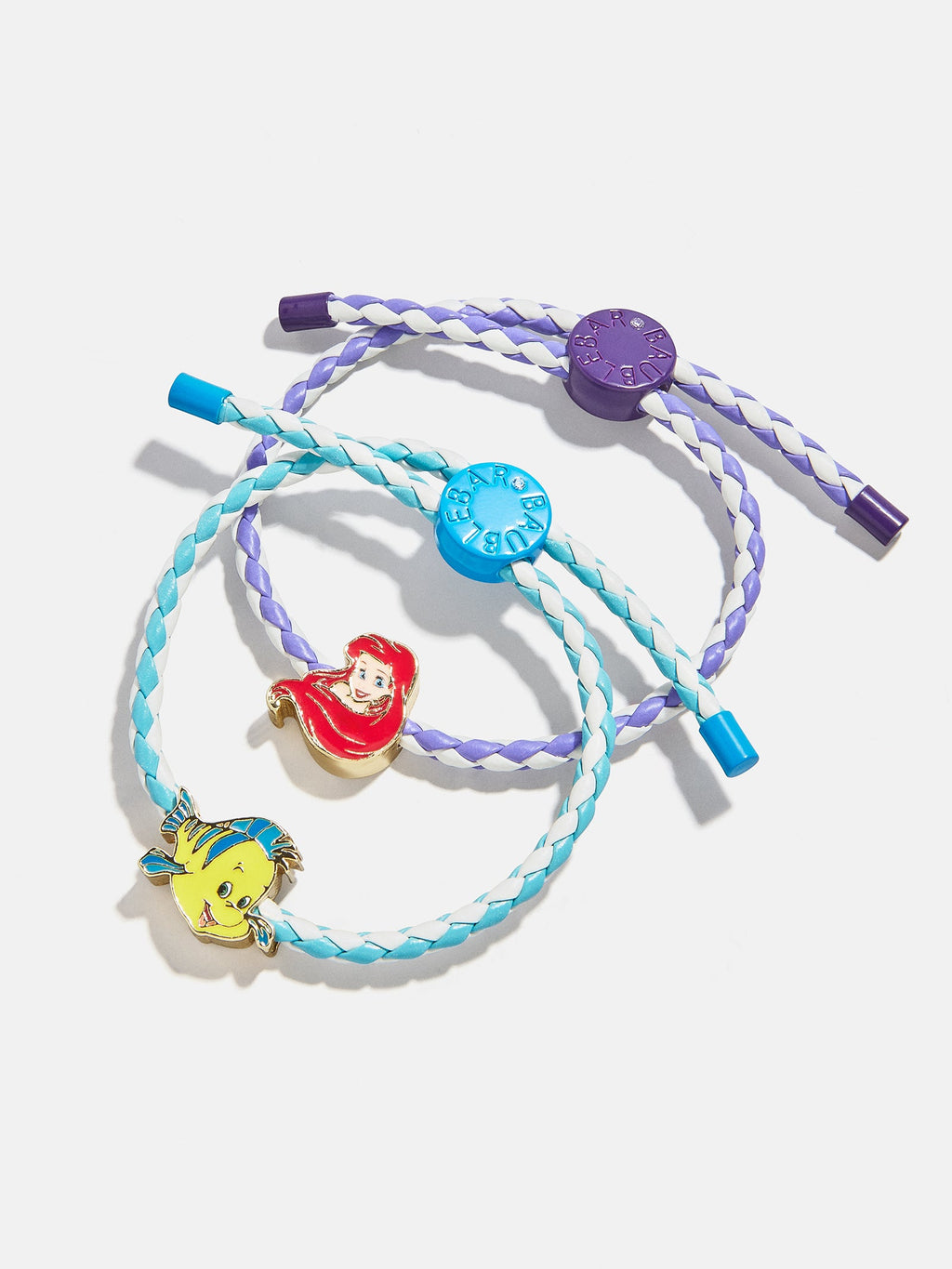 Disney Little Mermaid Kids' BFF Bracelet Set - Ariel & Flounder