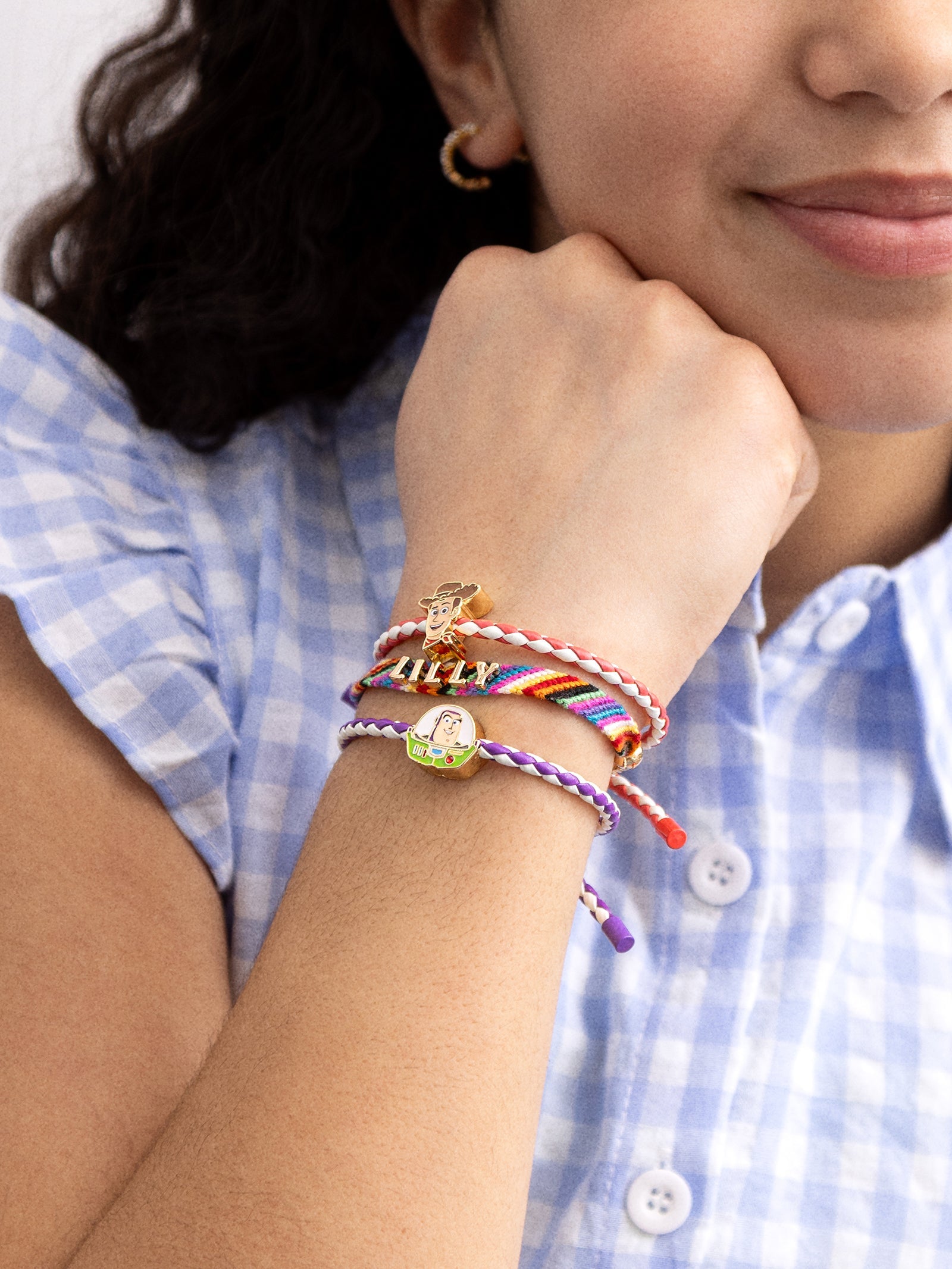 Disney Pixar Toy Story Kids' BFF Bracelet Set - Woody & Buzz