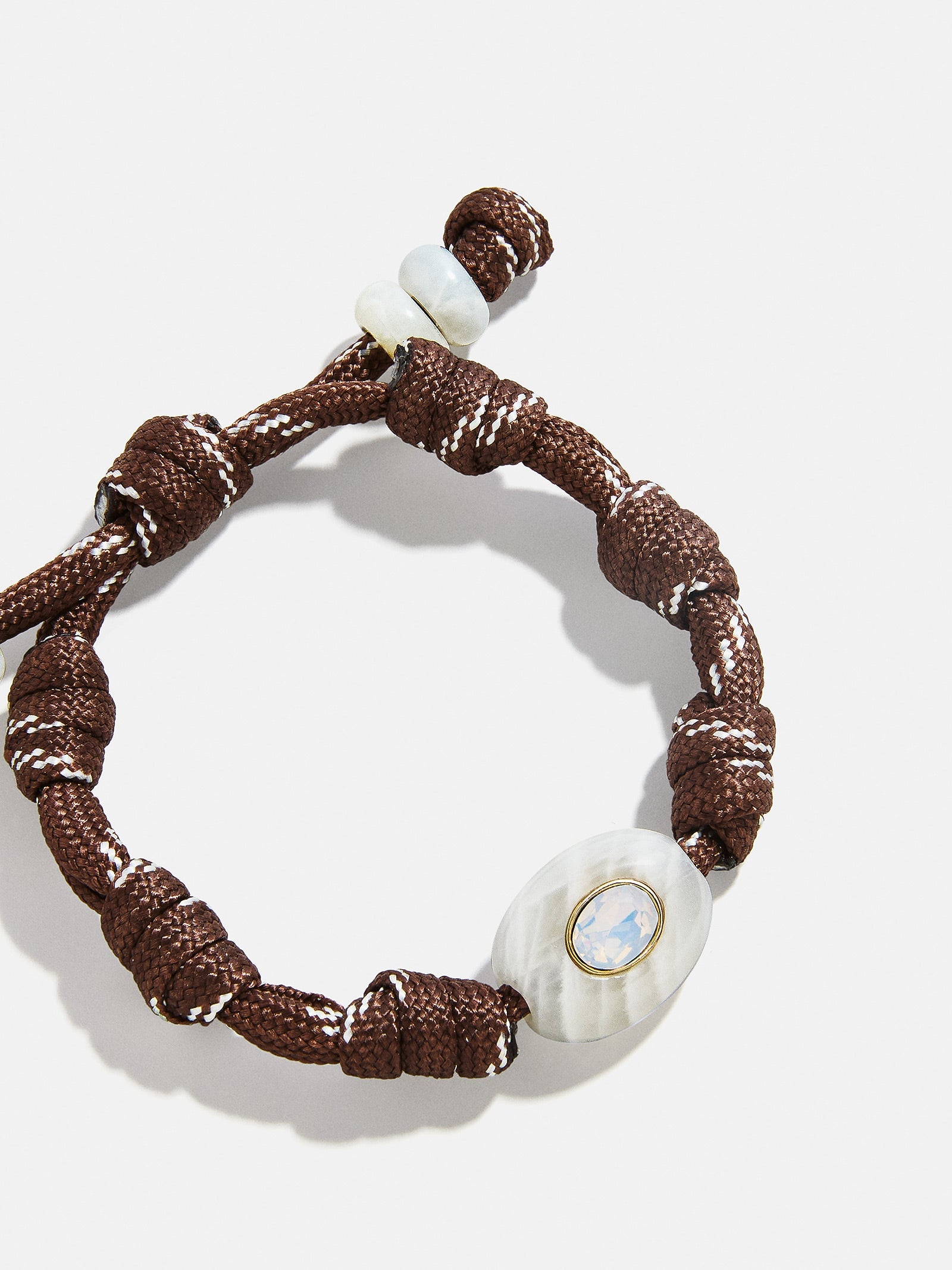 True Aura Semi-Precious Paracord Bracelet - Moonstone