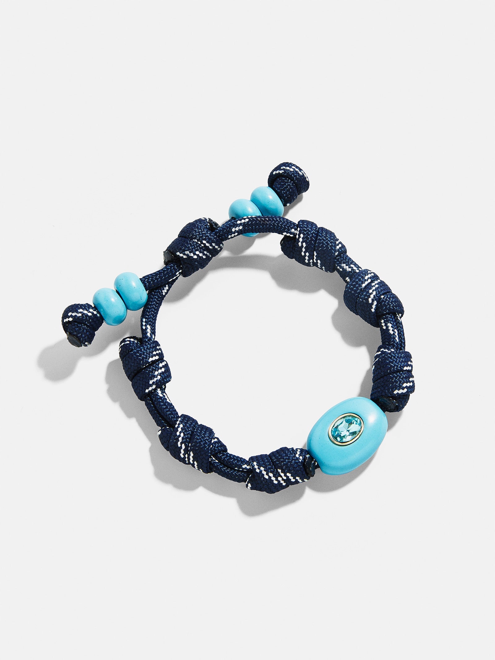 True Aura Semi-Precious Paracord Bracelet - Turquoise